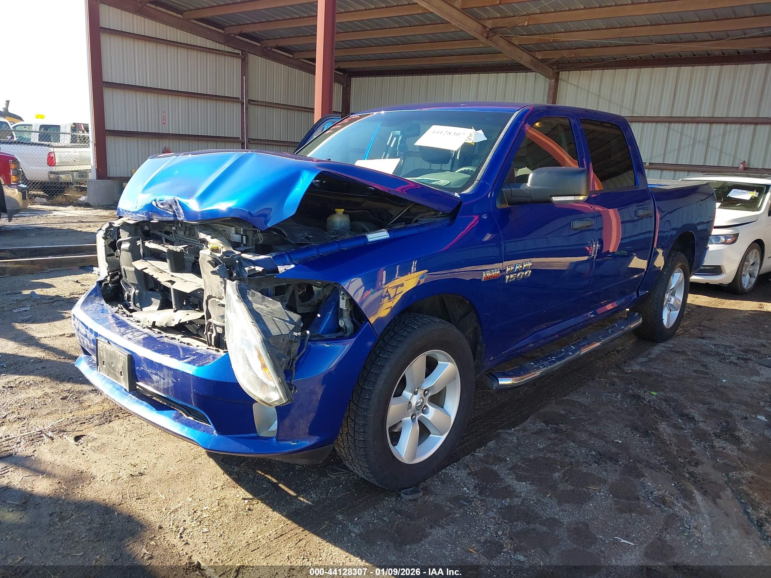 2015 Ram 1500 St Синий vin: 1C6RR7KTXFS617682
