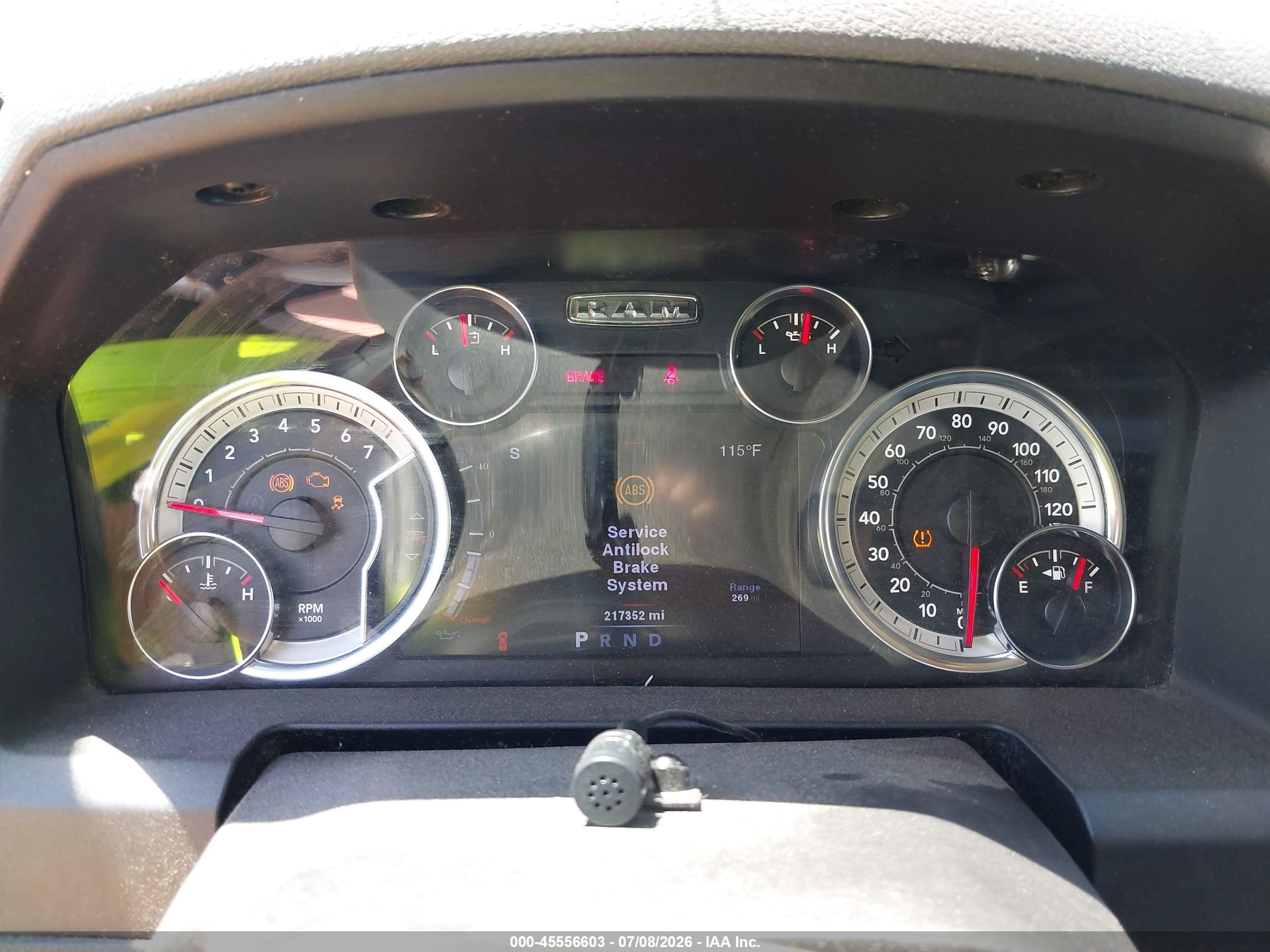 2013 Ram 1500 Slt Черный vin: 1C6RR7LG0DS720317