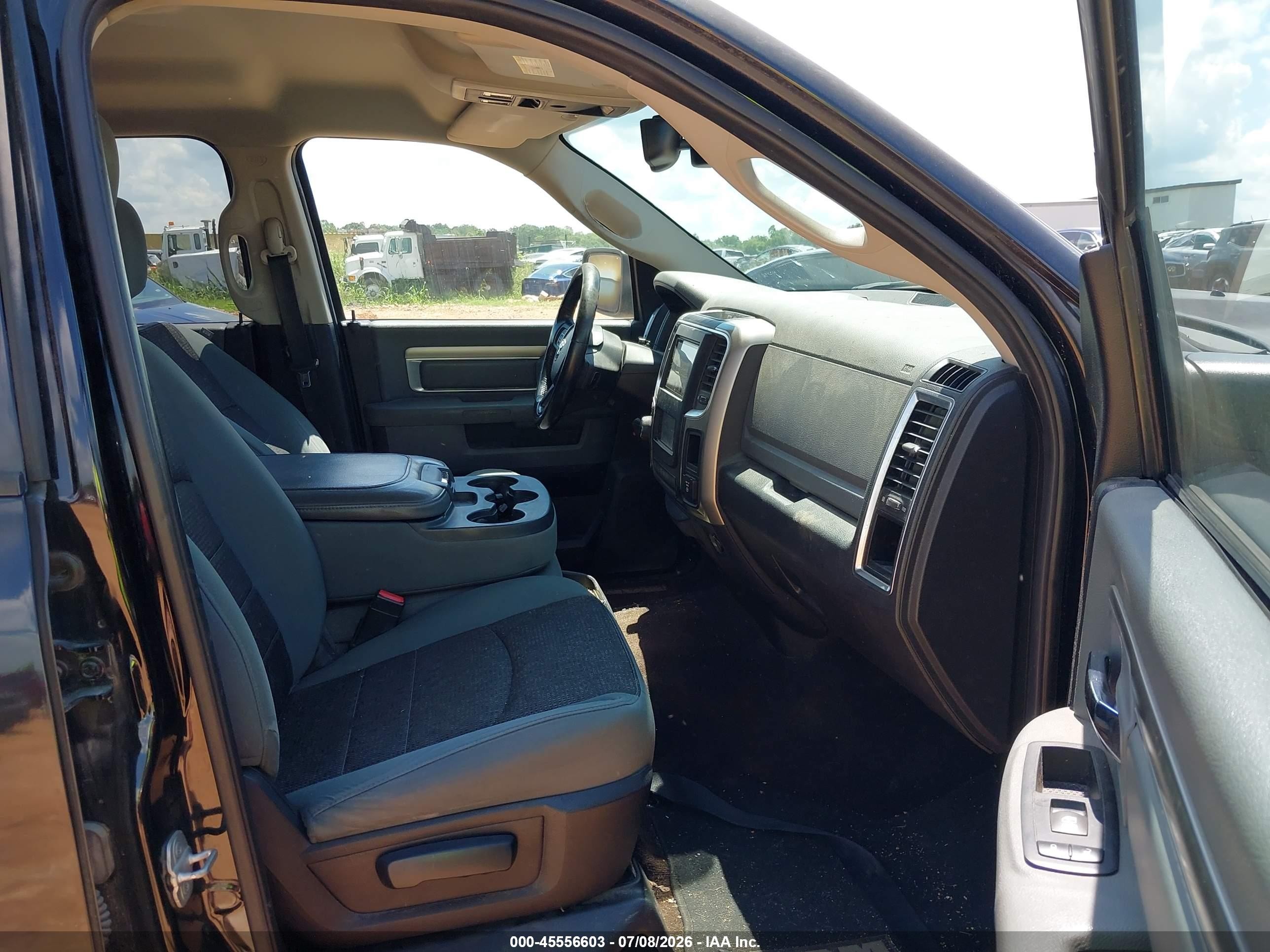 2013 Ram 1500 Slt Черный vin: 1C6RR7LG0DS720317