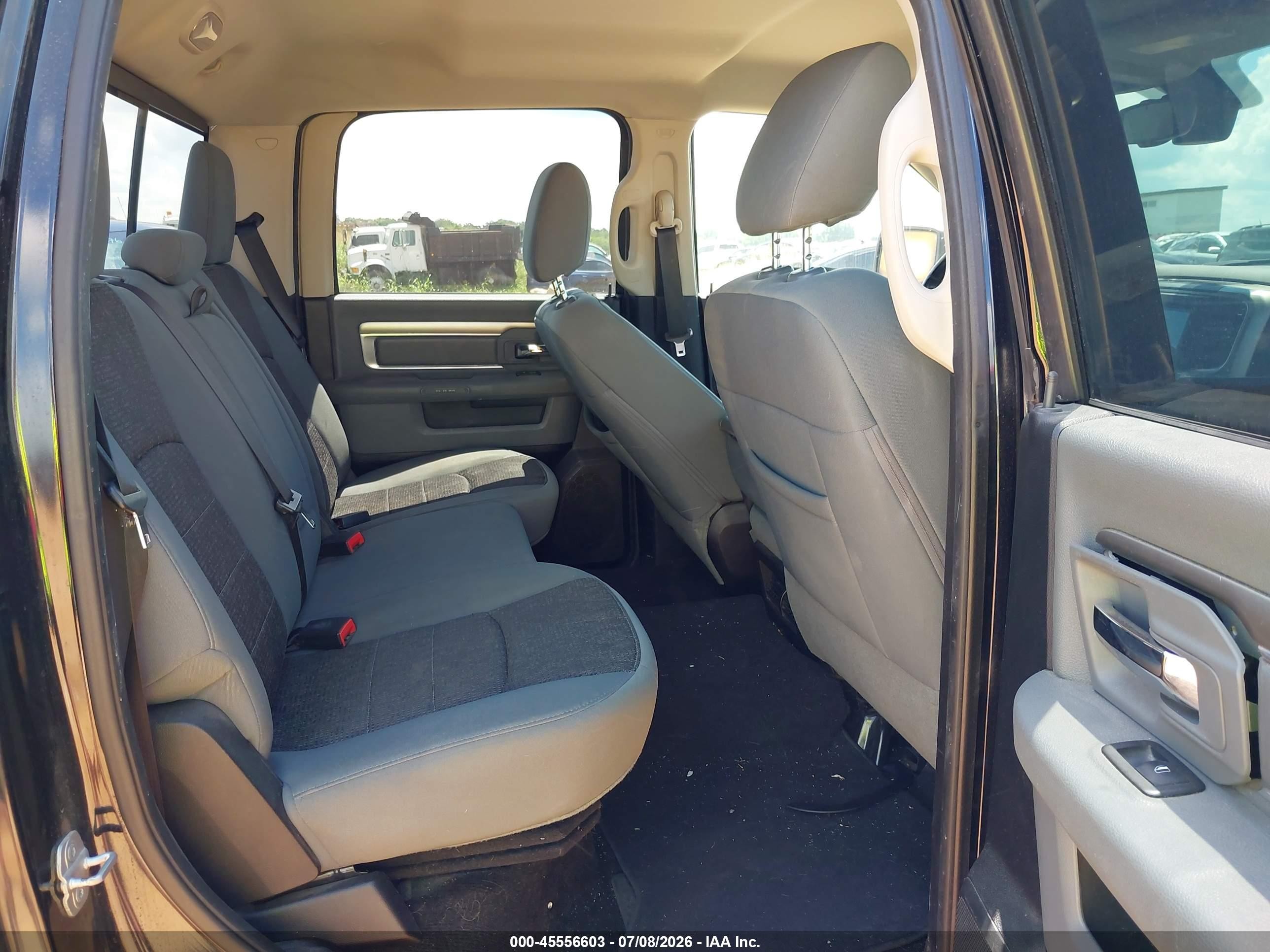2013 Ram 1500 Slt Черный vin: 1C6RR7LG0DS720317