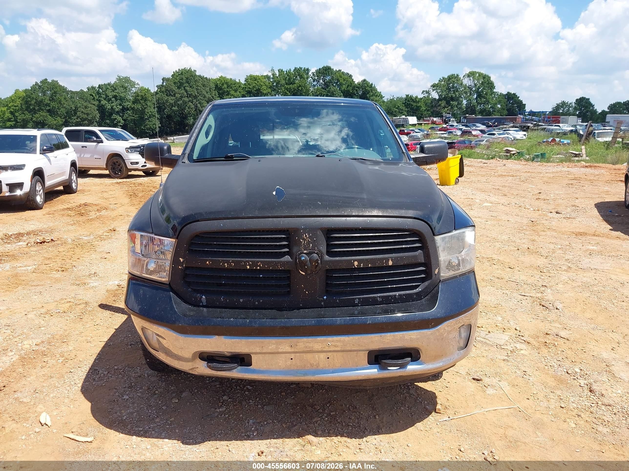 2013 Ram 1500 Slt Черный vin: 1C6RR7LG0DS720317