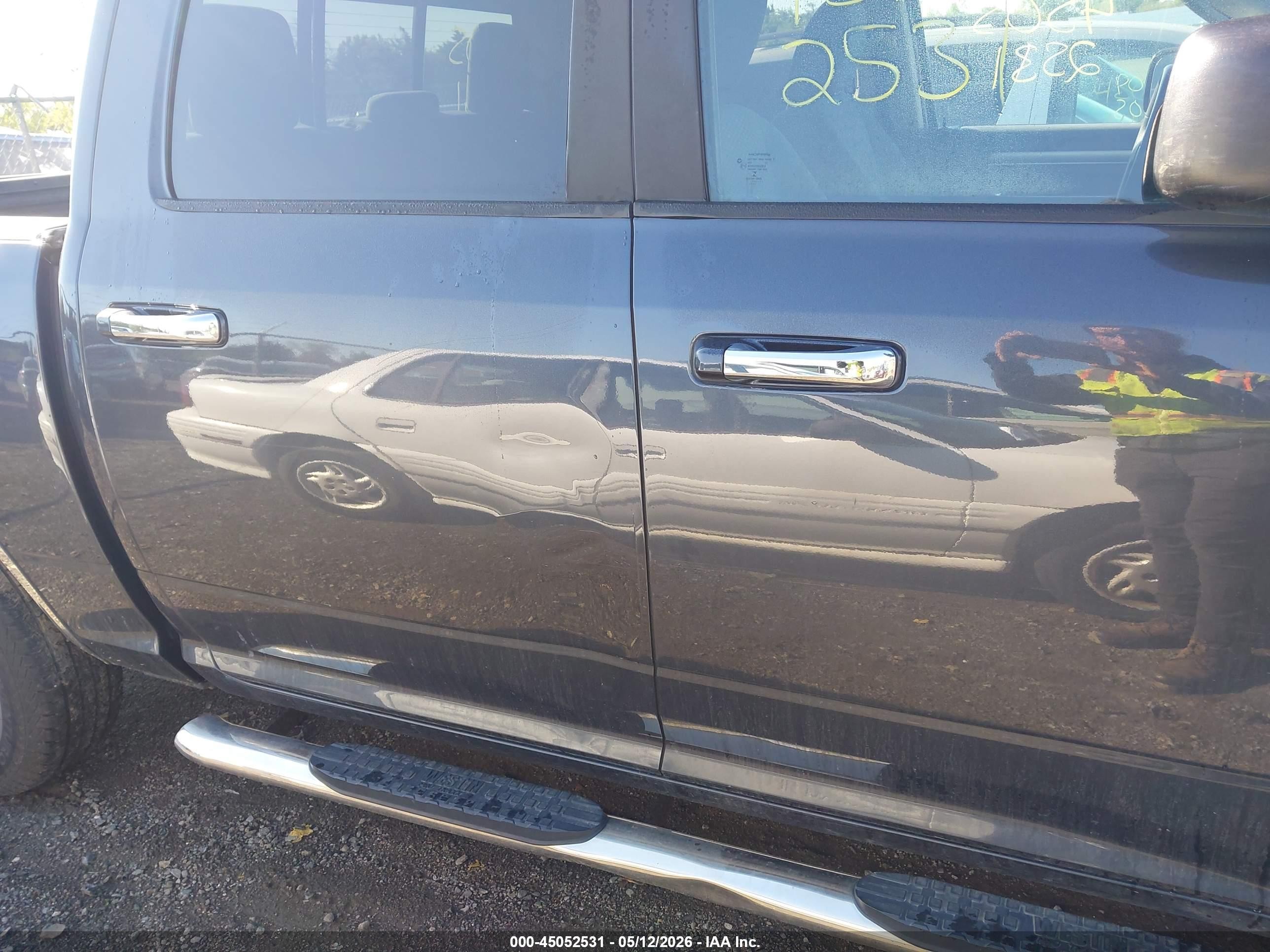 2014 Ram 1500 Slt Black vin: 1C6RR7LG0ES159697
