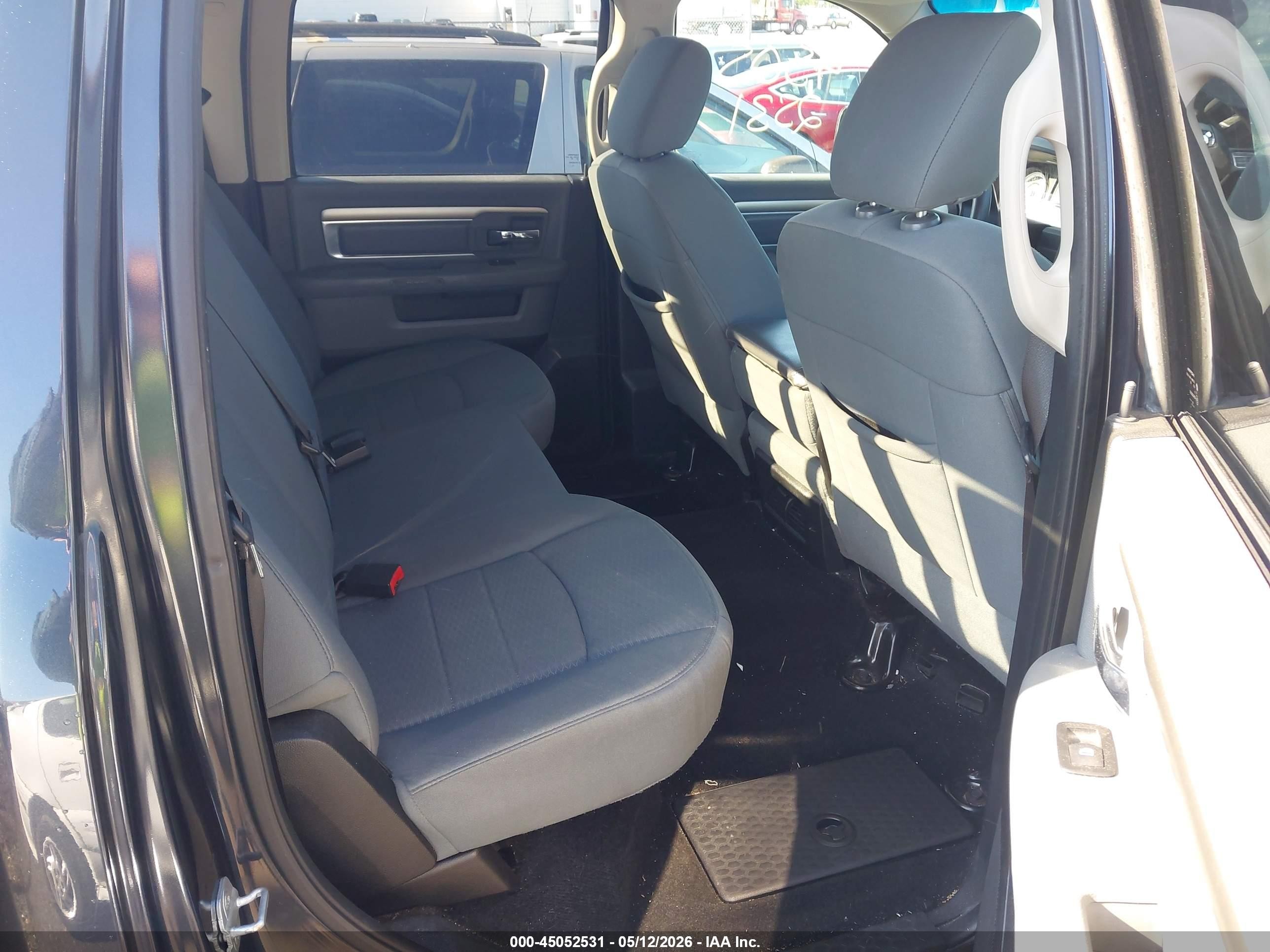 2014 Ram 1500 Slt Black vin: 1C6RR7LG0ES159697