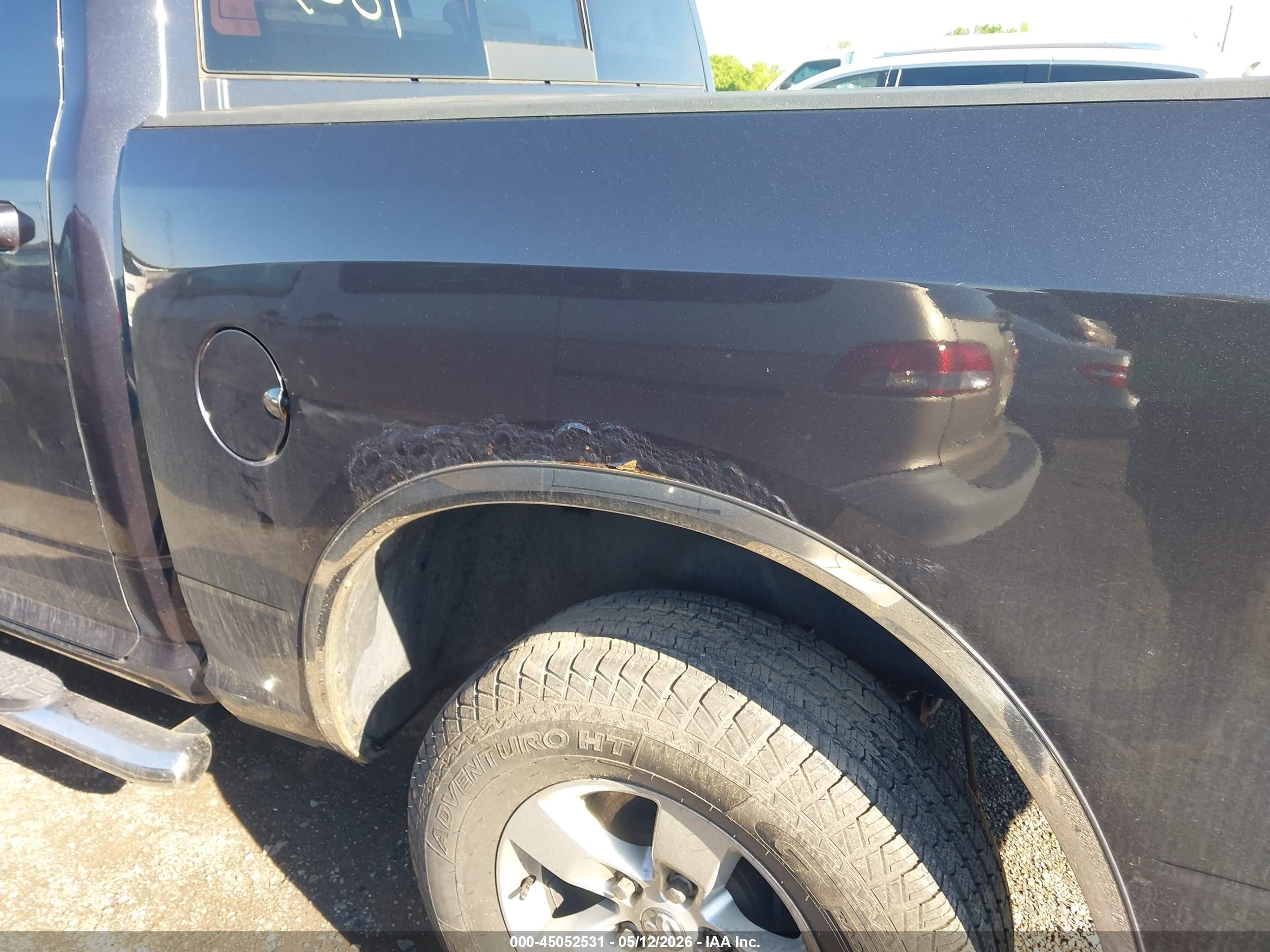 2014 Ram 1500 Slt Black vin: 1C6RR7LG0ES159697