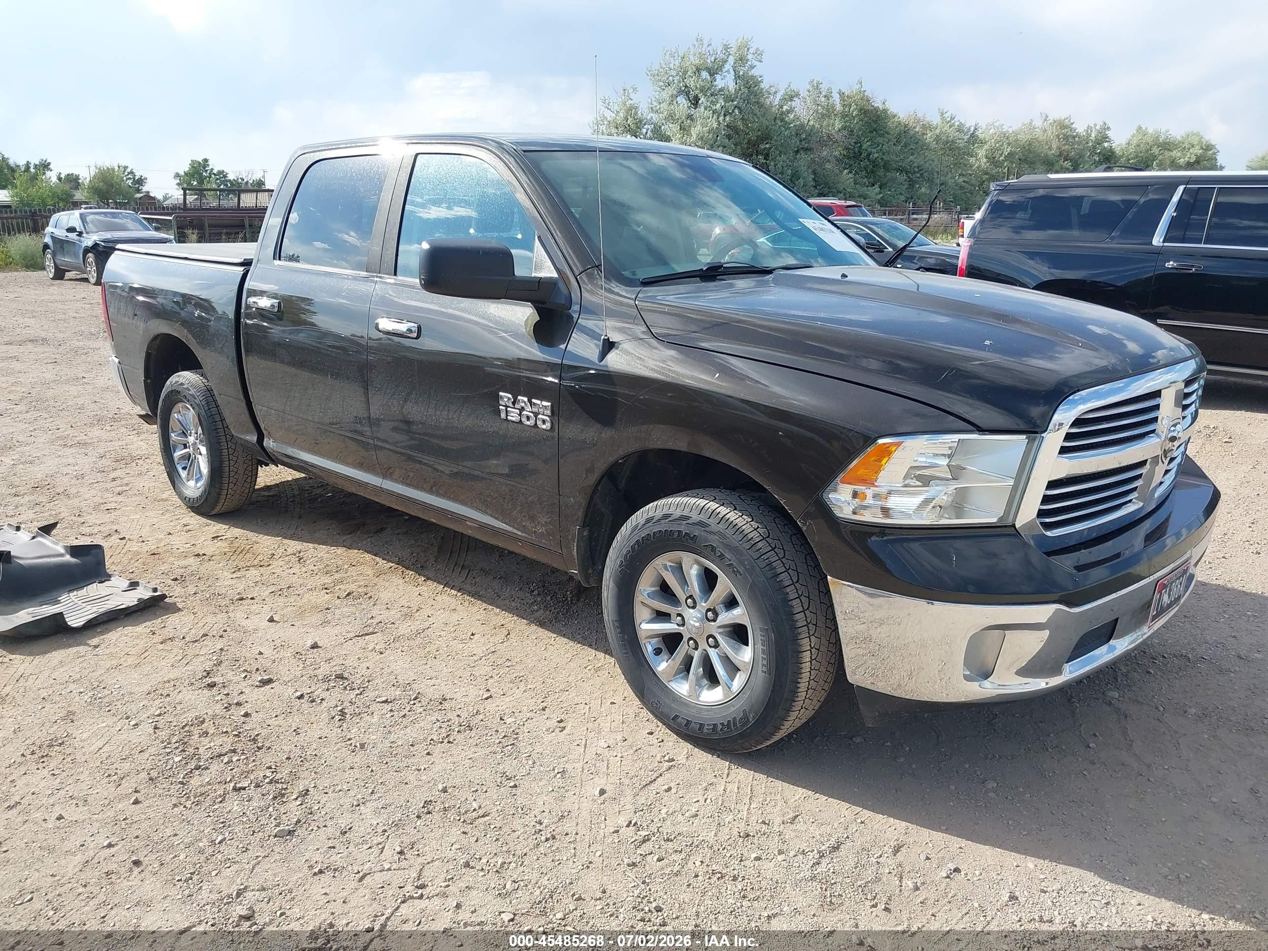 2014 Ram 1500 Big Horn Brown vin: 1C6RR7LG0ES437286