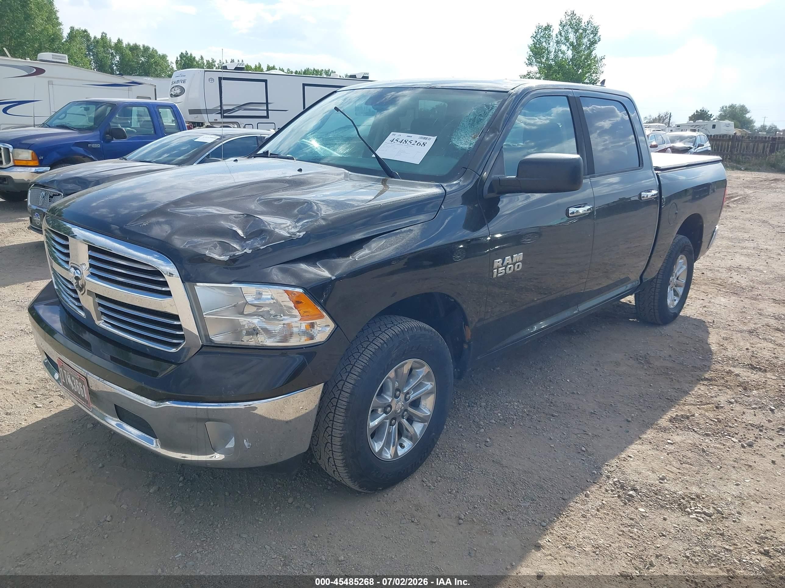 2014 Ram 1500 Big Horn Brown vin: 1C6RR7LG0ES437286