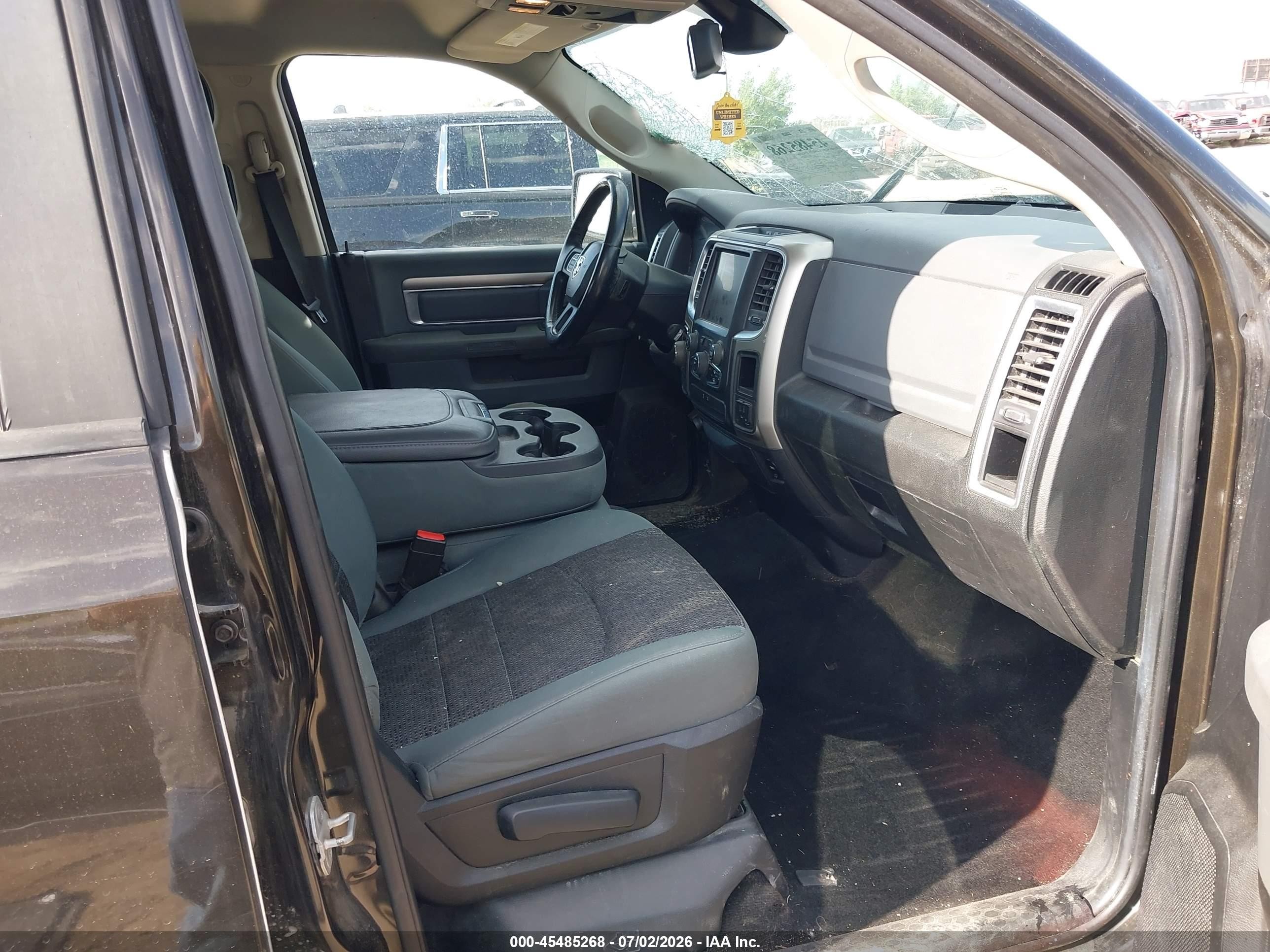 2014 Ram 1500 Big Horn Brown vin: 1C6RR7LG0ES437286