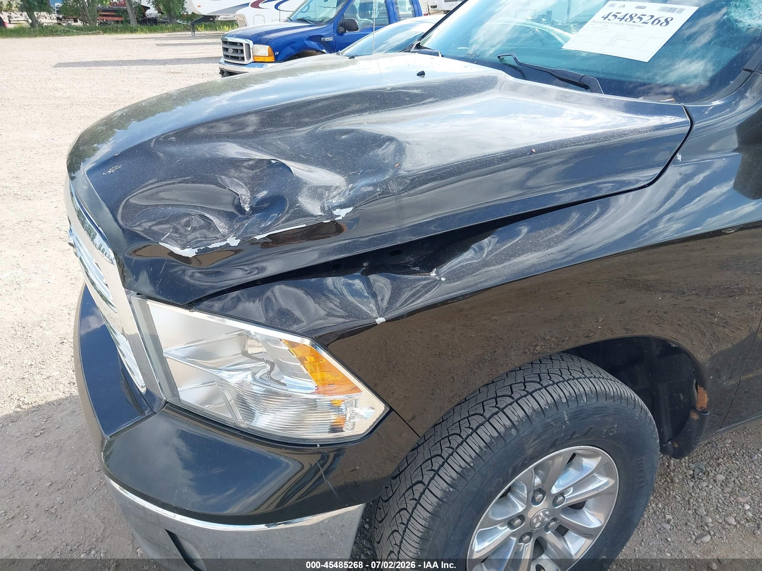 2014 Ram 1500 Big Horn Brown vin: 1C6RR7LG0ES437286