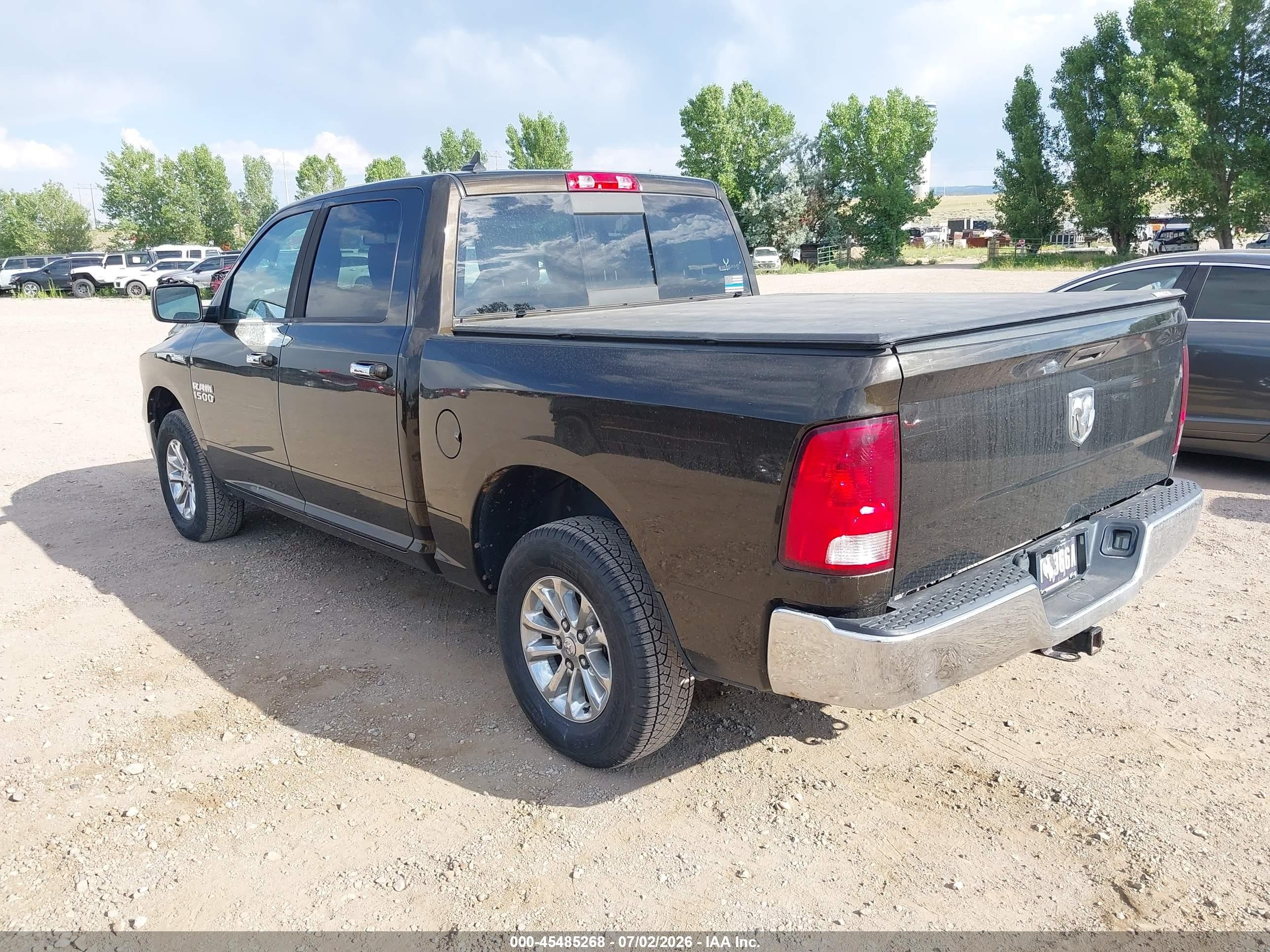 2014 Ram 1500 Big Horn Brown vin: 1C6RR7LG0ES437286