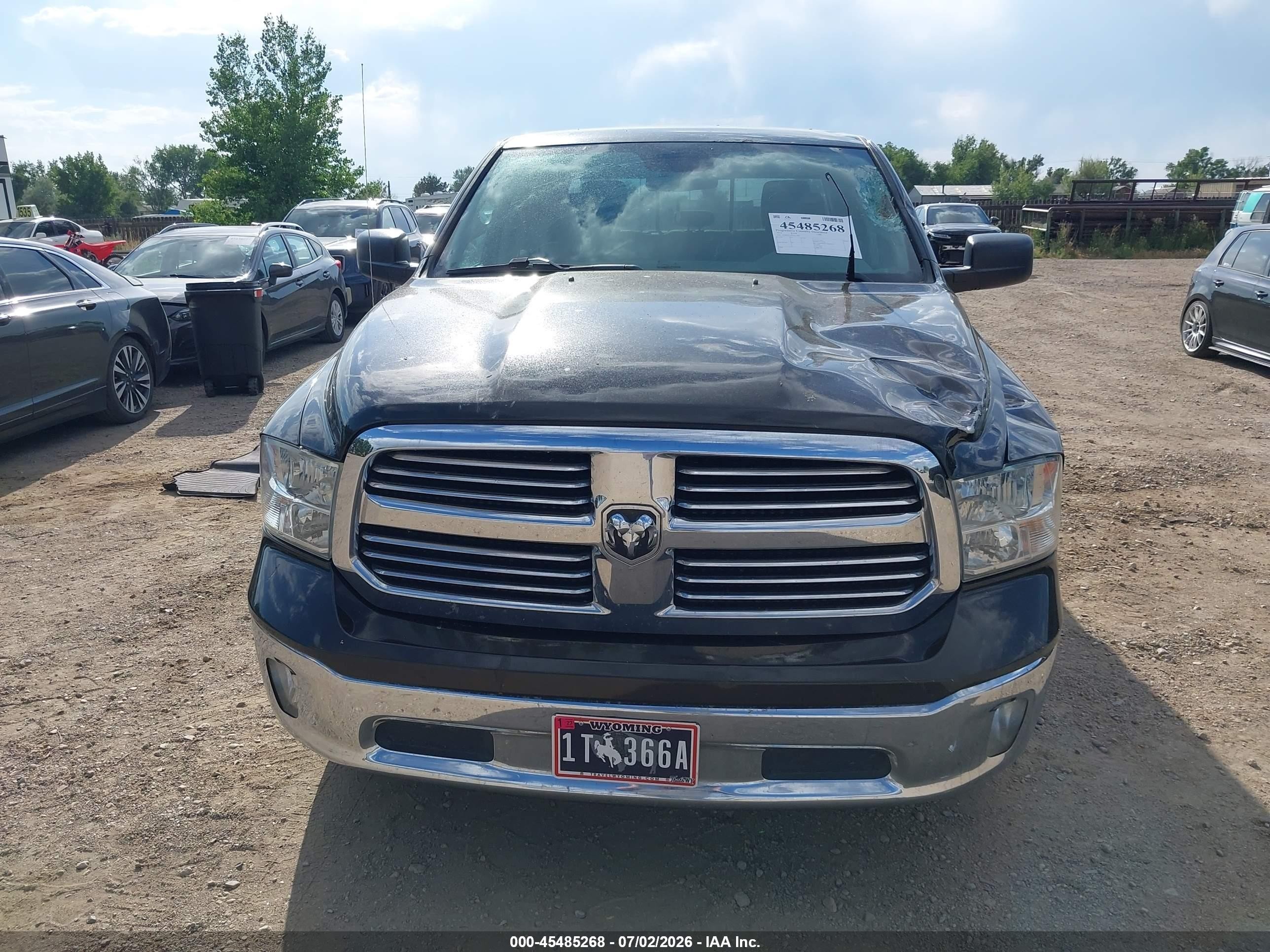 2014 Ram 1500 Big Horn Brown vin: 1C6RR7LG0ES437286