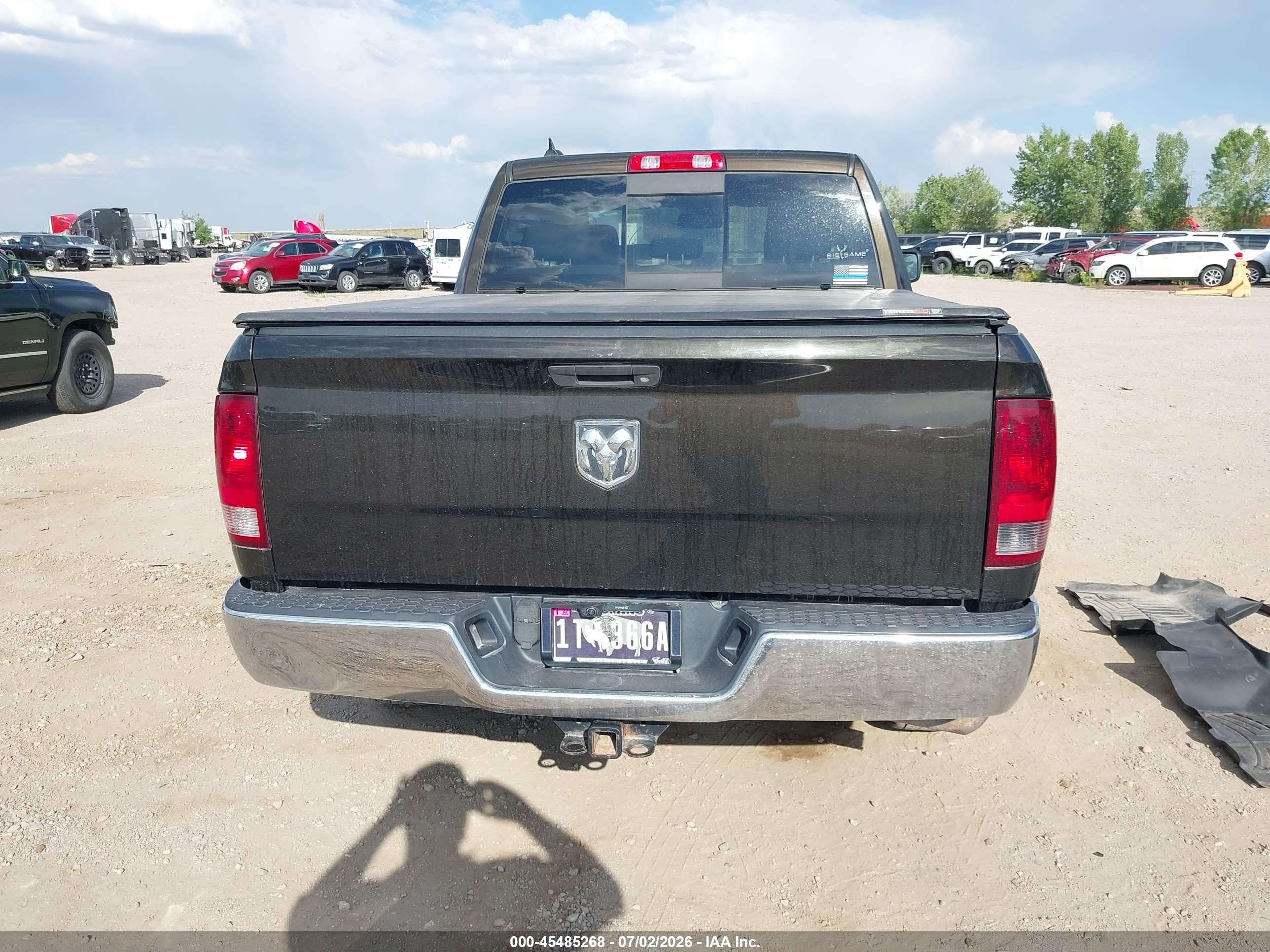 2014 Ram 1500 Big Horn Brown vin: 1C6RR7LG0ES437286