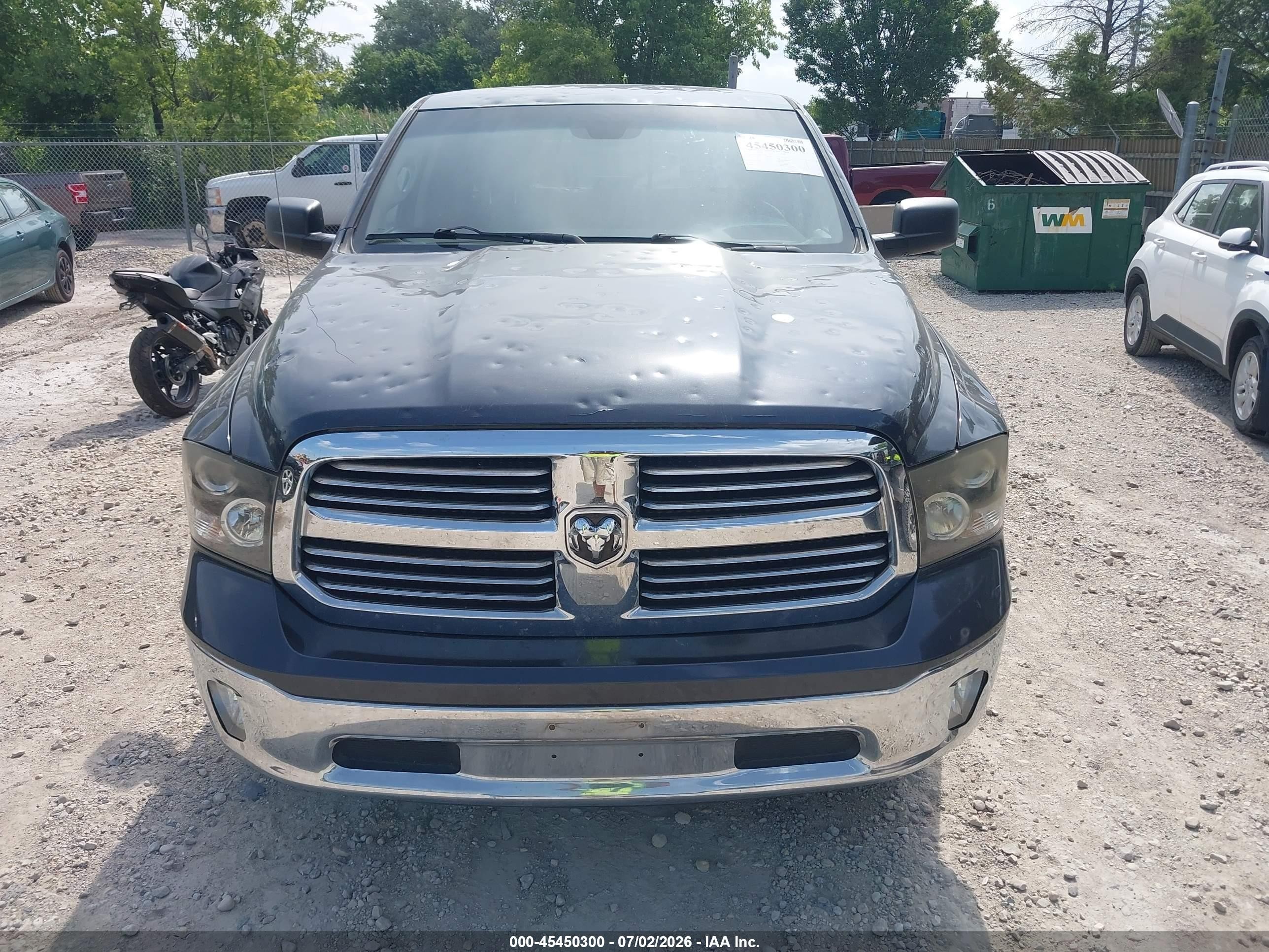 2015 Ram 1500 Big Horn Black vin: 1C6RR7LG0FS671672