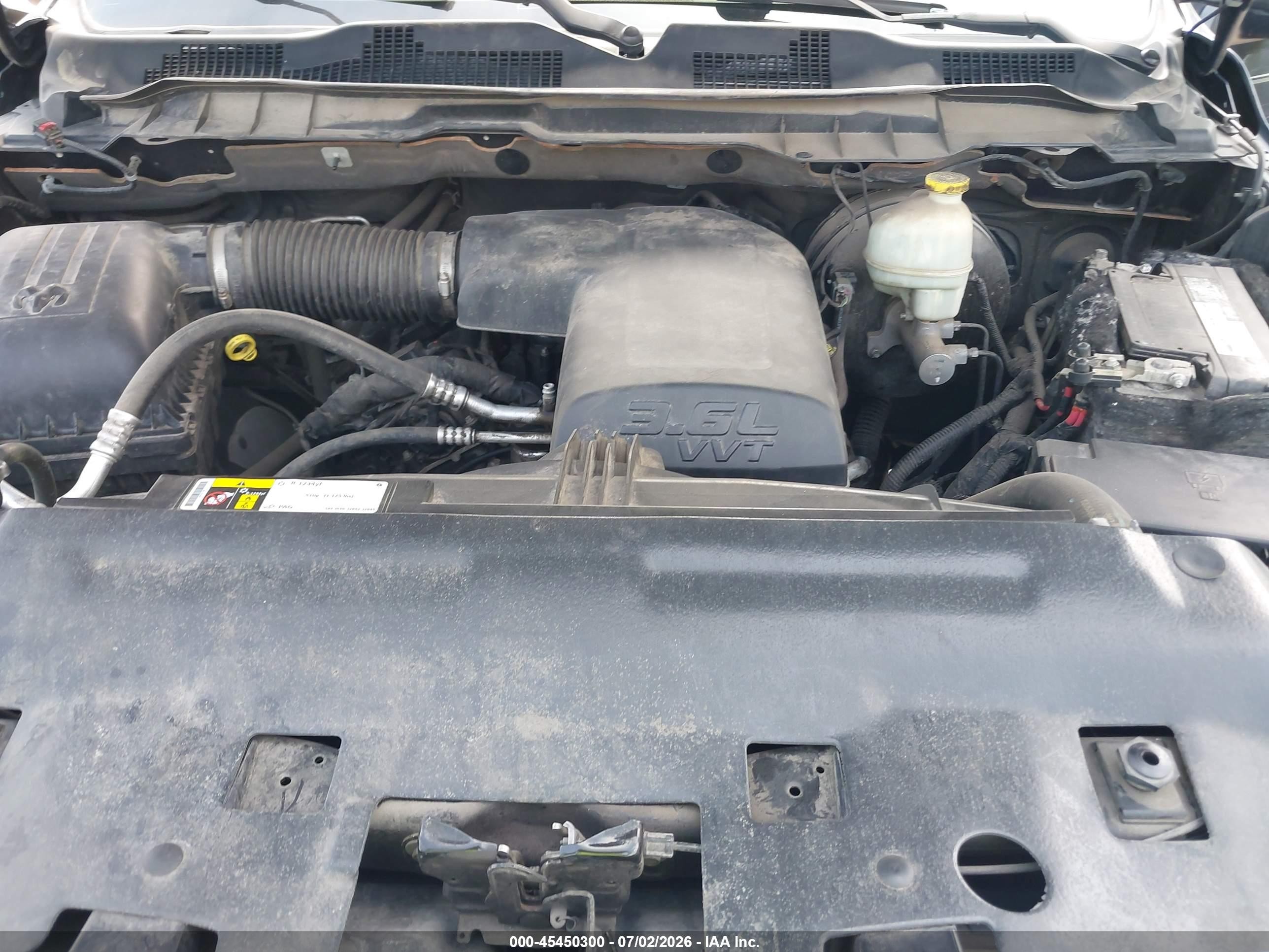 2015 Ram 1500 Big Horn Black vin: 1C6RR7LG0FS671672