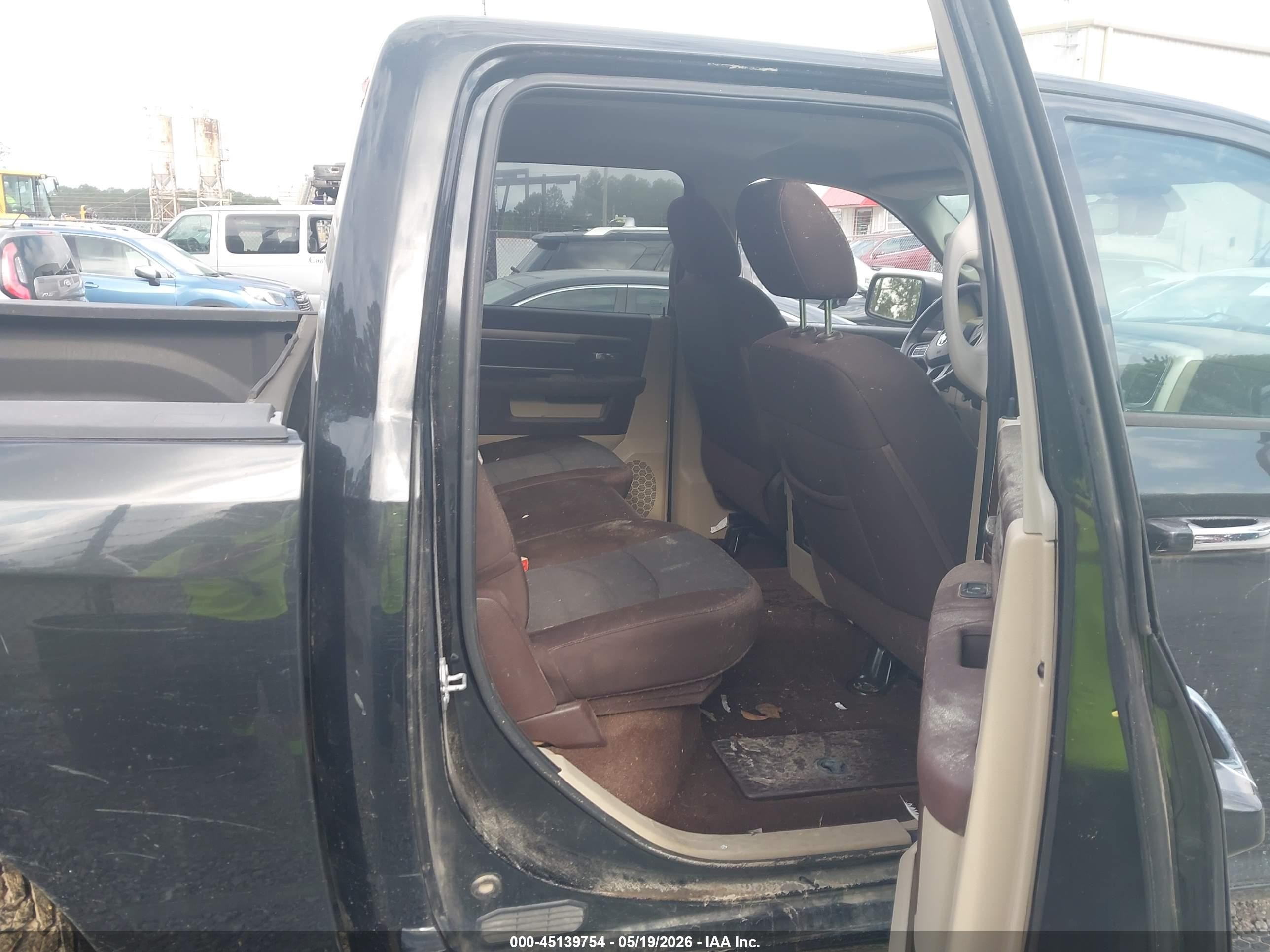 2015 Ram 1500 Big Horn Black vin: 1C6RR7LG0FS672384