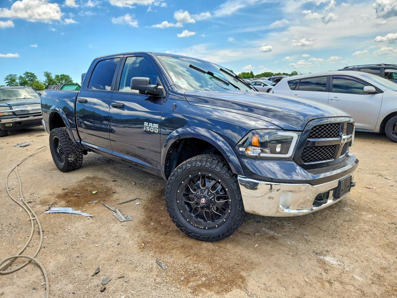 2014 Ram 1500 Slt Gray vin: 1C6RR7LG1ES361240