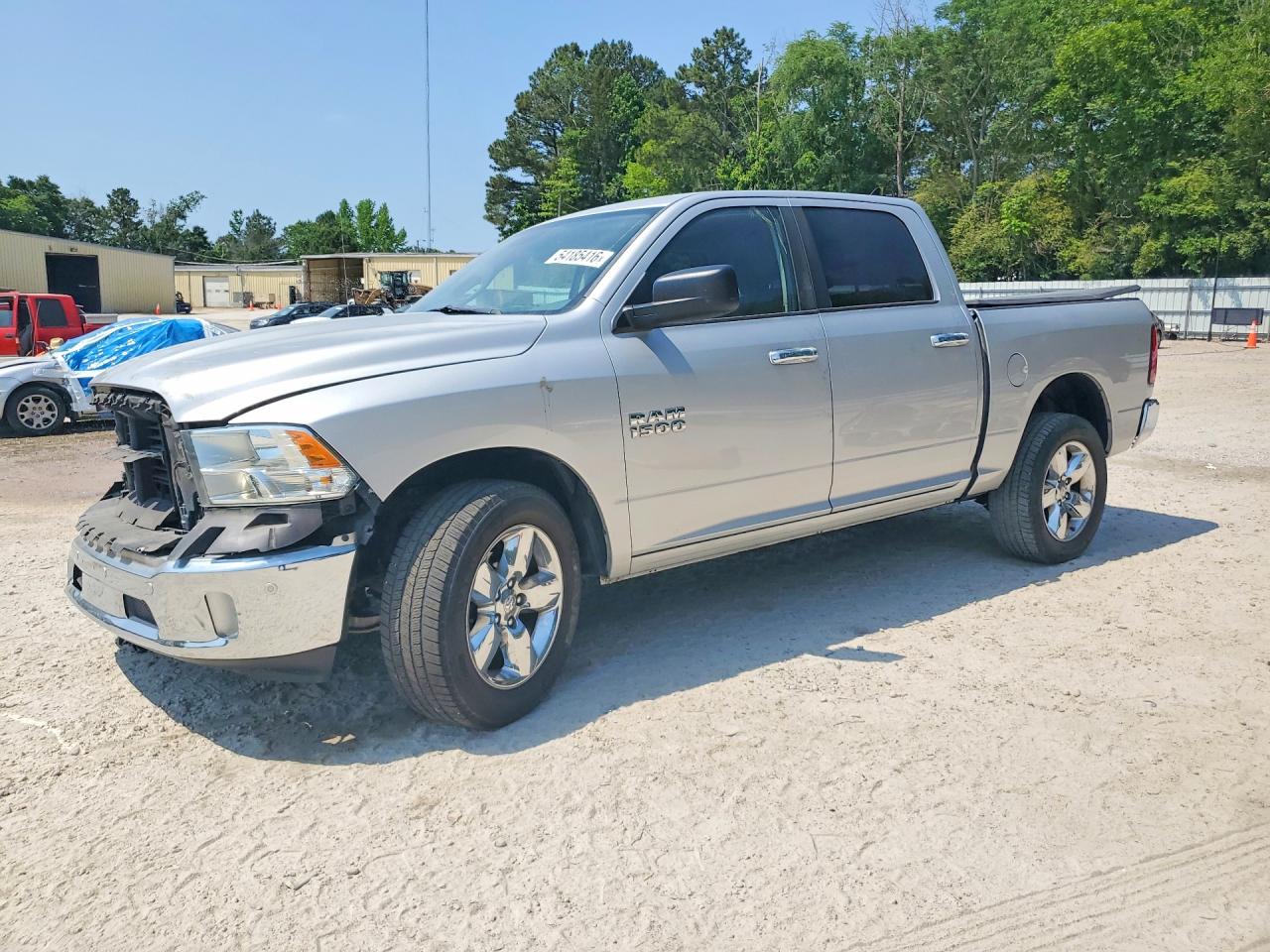 2015 Ram 1500 Slt Silver vin: 1C6RR7LG1FS682373