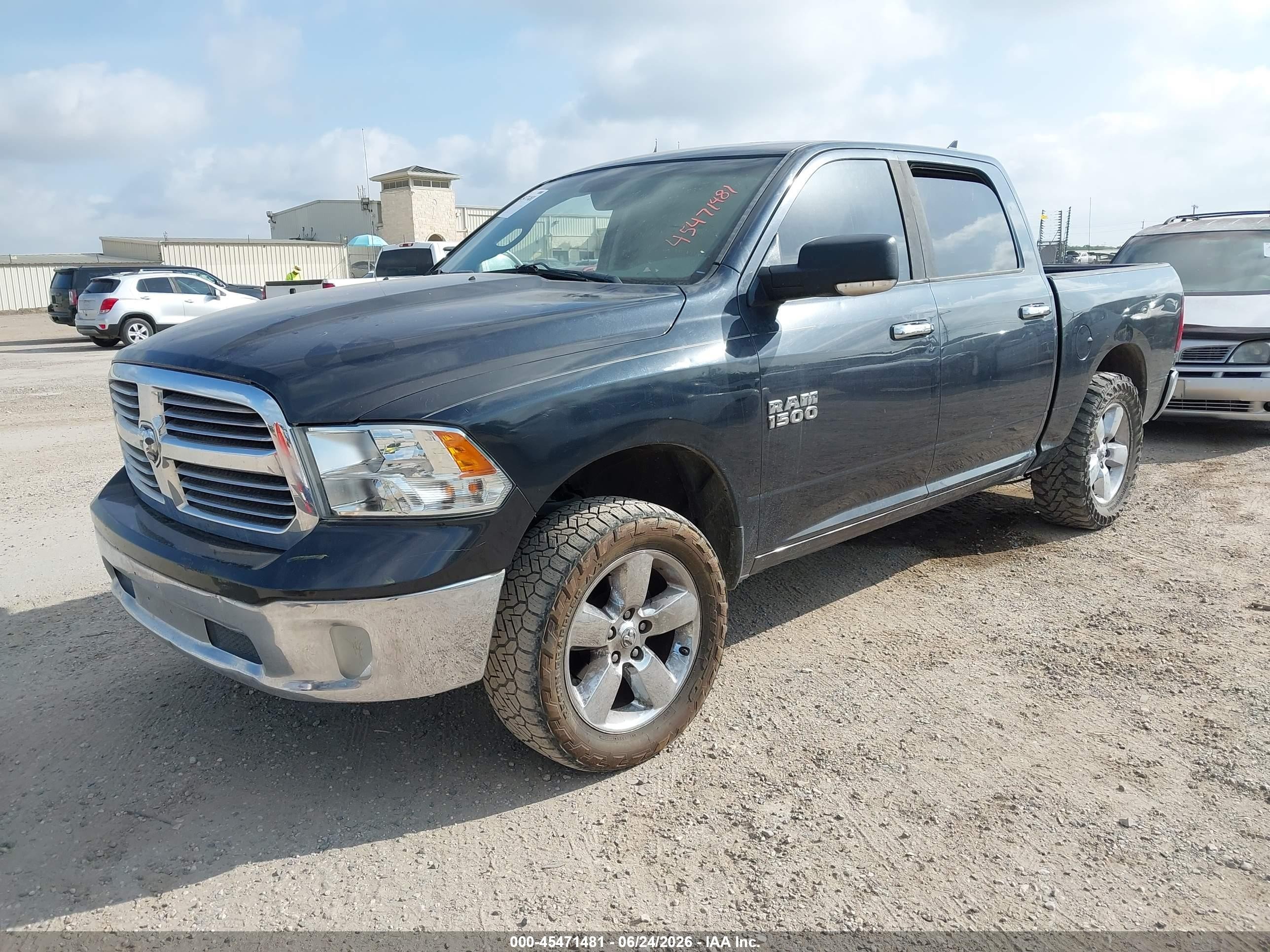 2015 Ram 1500 Big Horn Dark Blue vin: 1C6RR7LG1FS712455