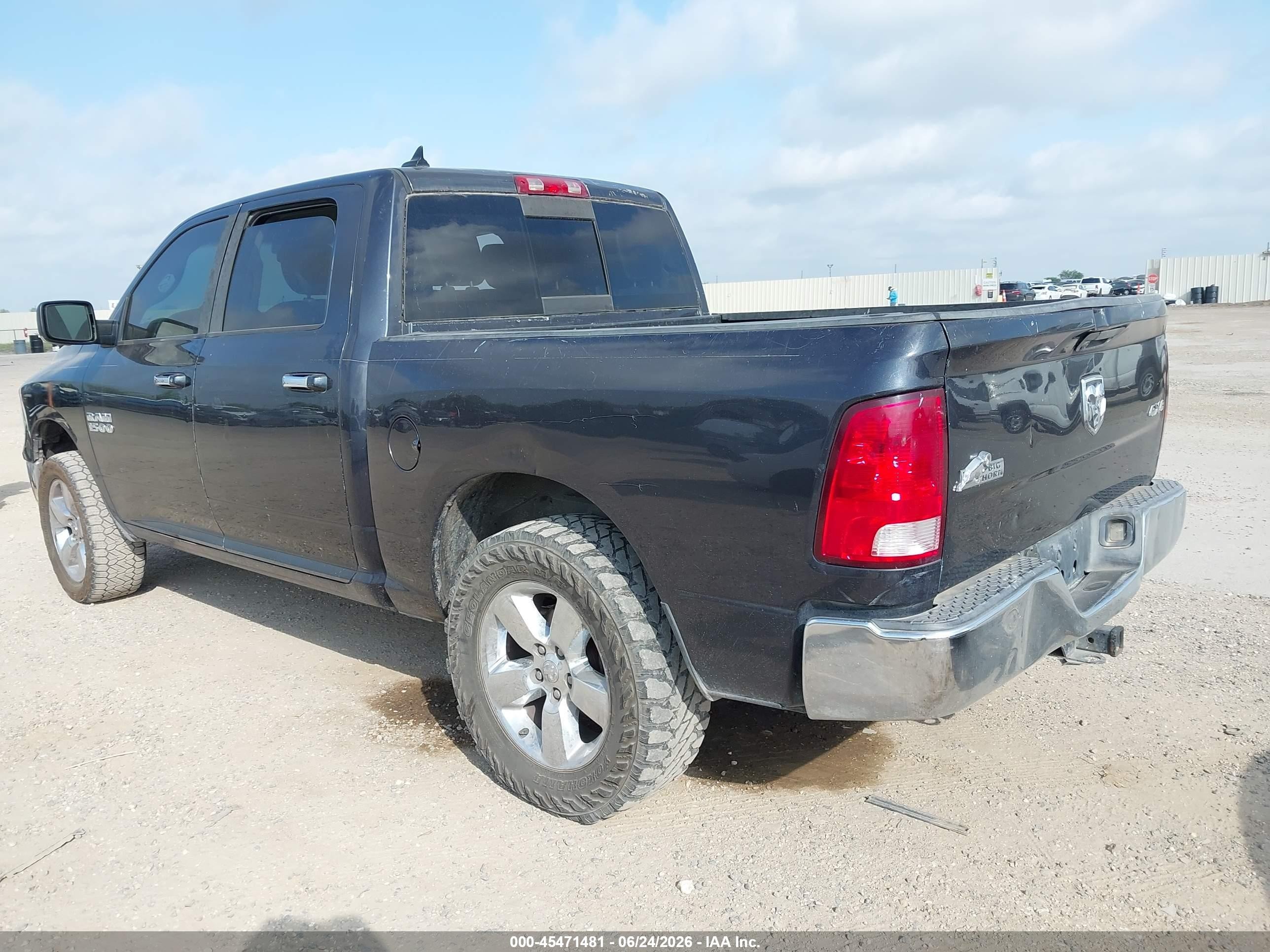 2015 Ram 1500 Big Horn Dark Blue vin: 1C6RR7LG1FS712455