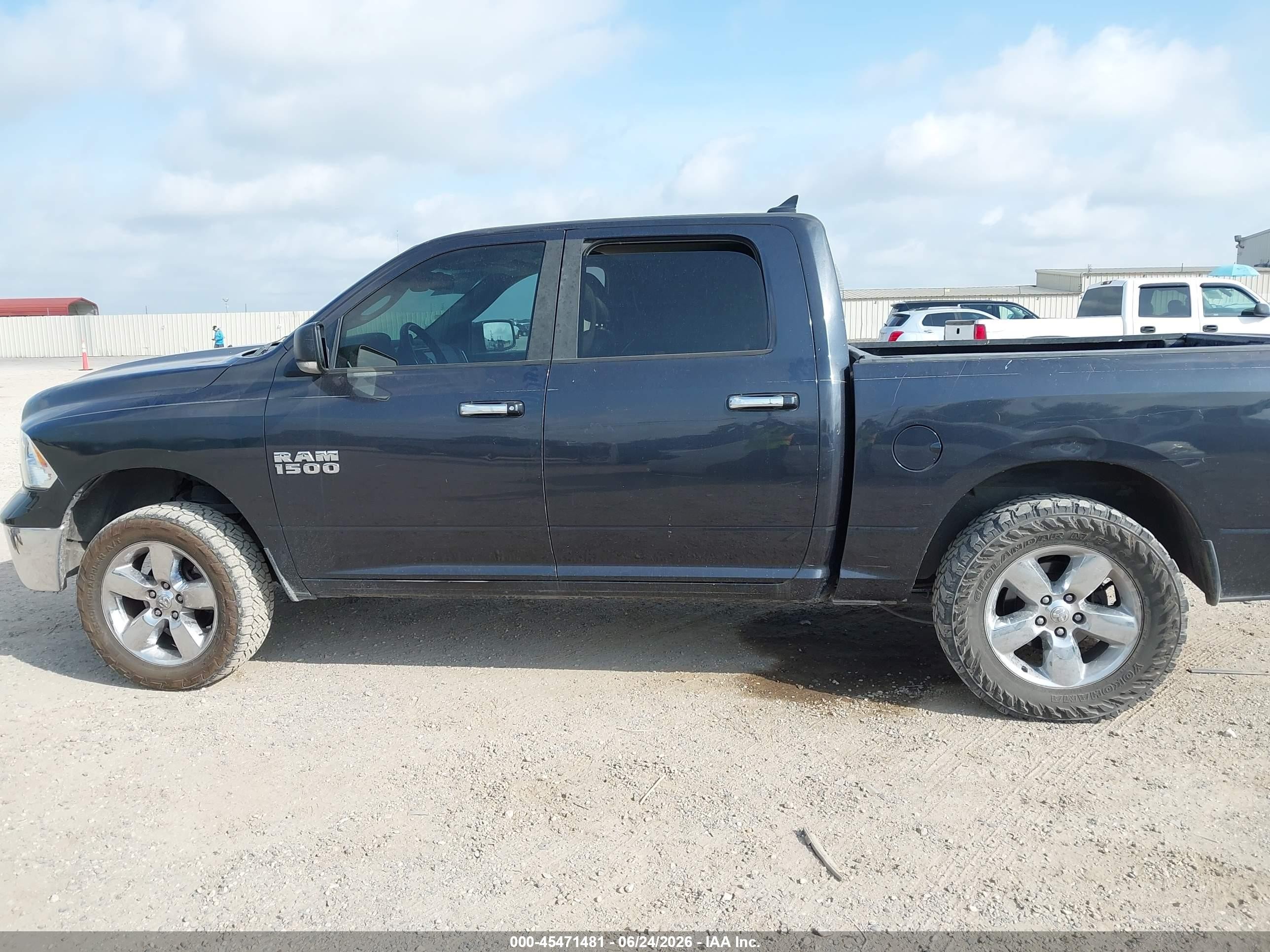 2015 Ram 1500 Big Horn Dark Blue vin: 1C6RR7LG1FS712455