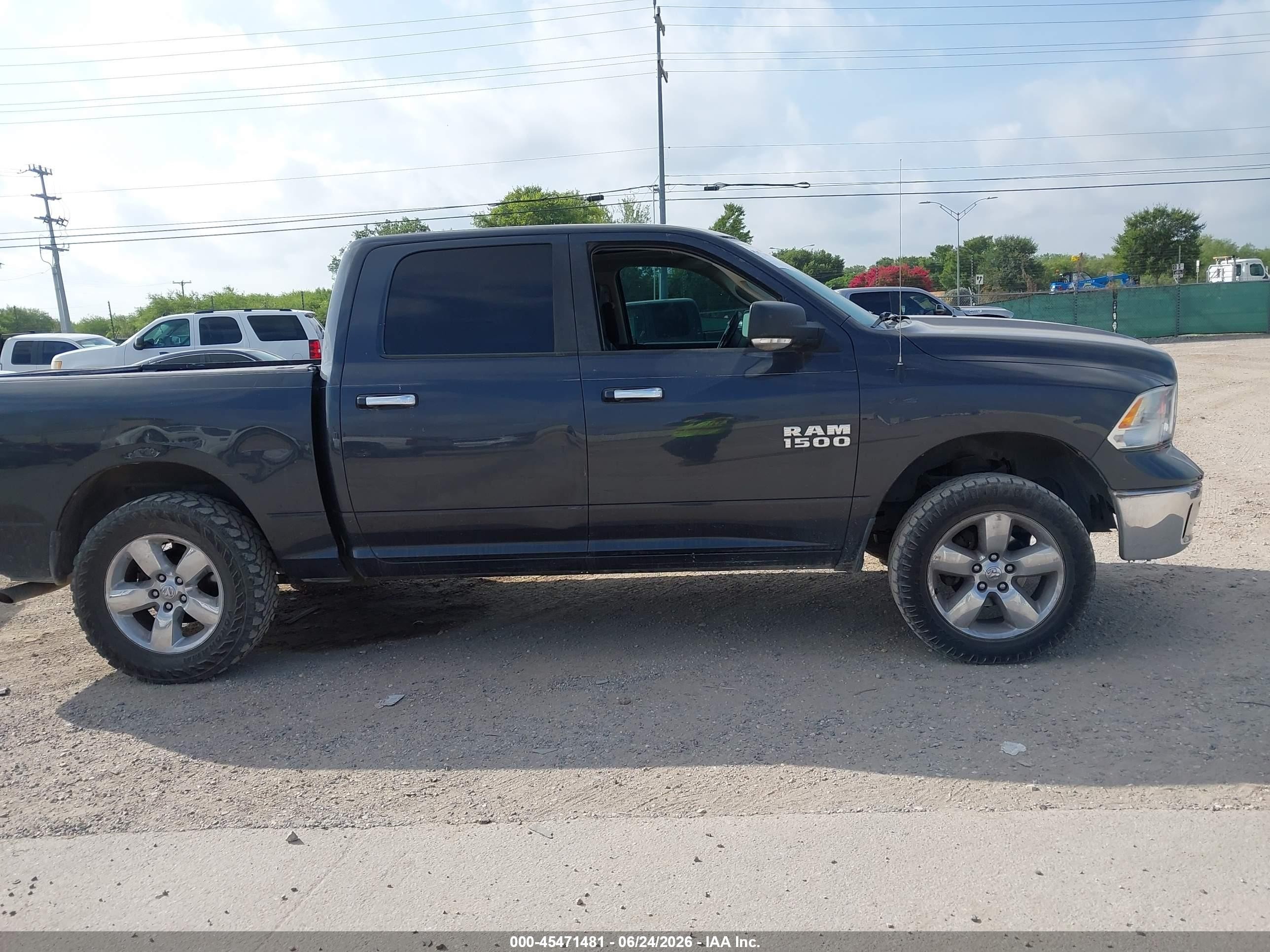 2015 Ram 1500 Big Horn Dark Blue vin: 1C6RR7LG1FS712455