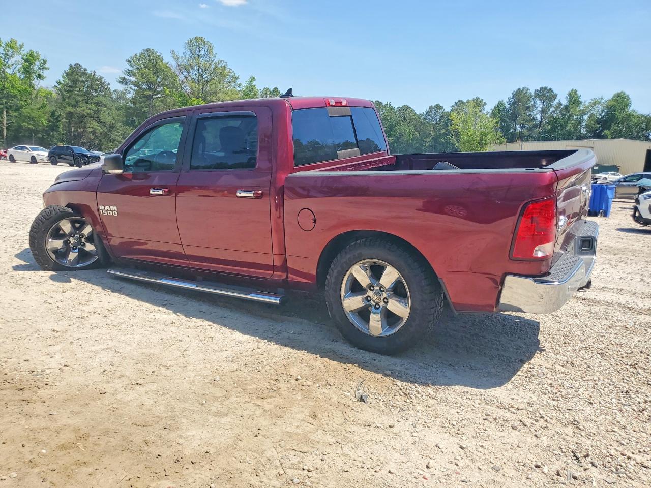 2017 Ram 1500 Slt Burgundy vin: 1C6RR7LG1HS529821