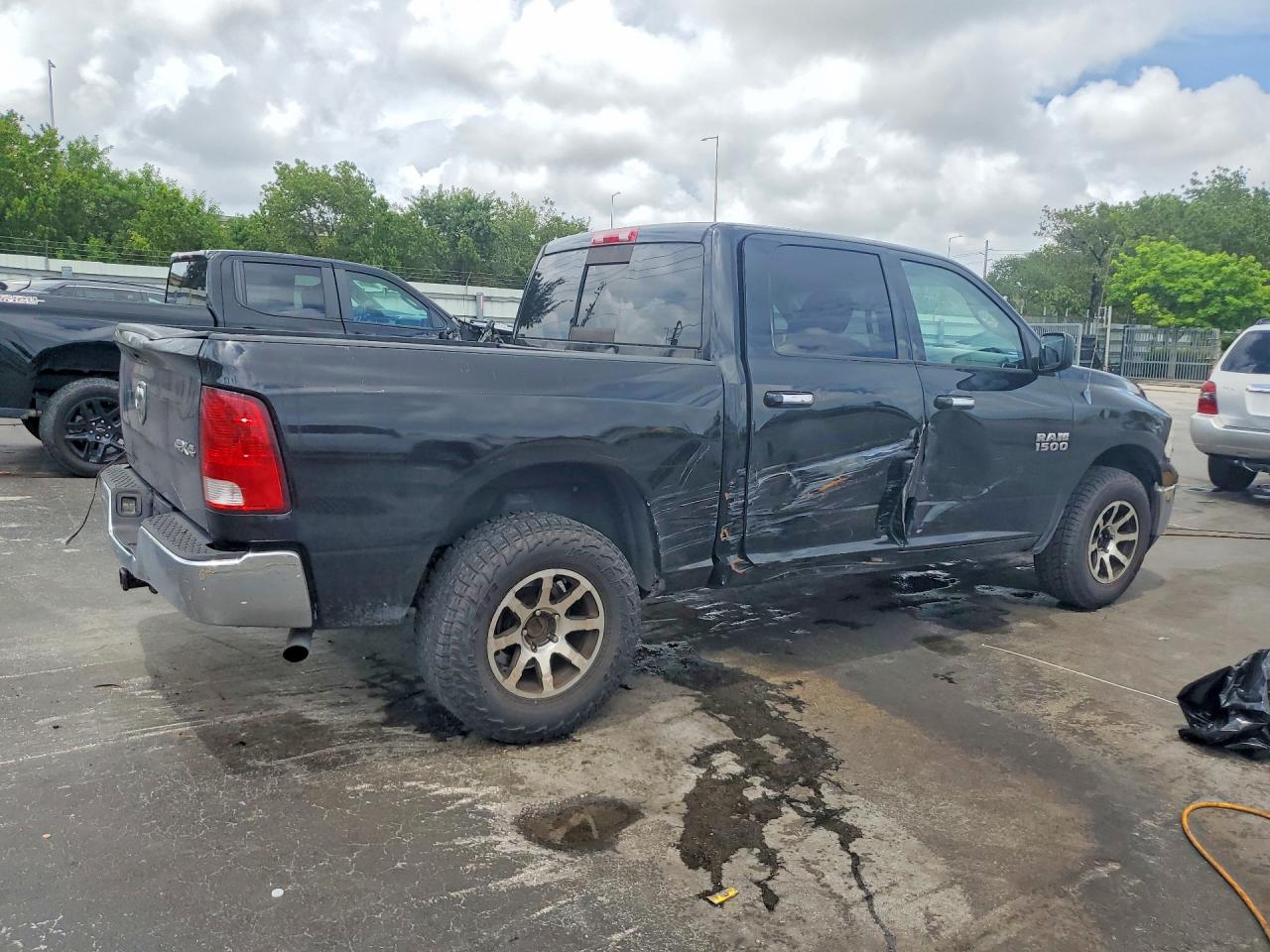 2013 Ram 1500 Slt Black vin: 1C6RR7LG2DS591240