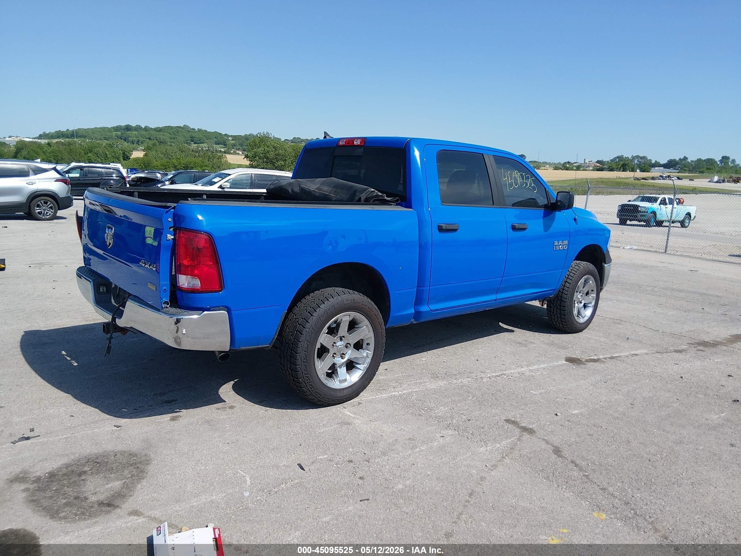 2015 Ram 1500 Slt Blue vin: 1C6RR7LG2FS640472