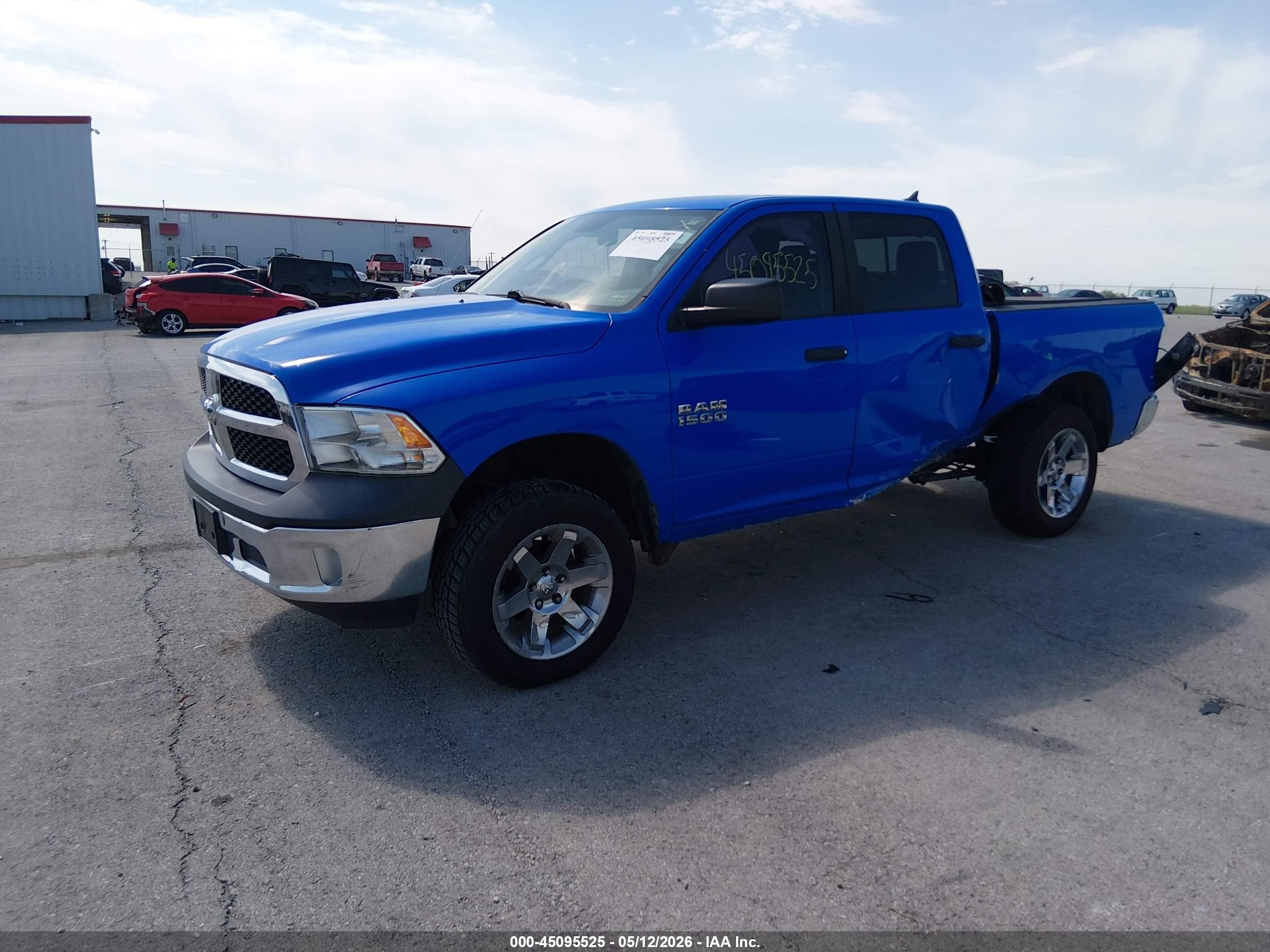 2015 Ram 1500 Slt Blue vin: 1C6RR7LG2FS640472