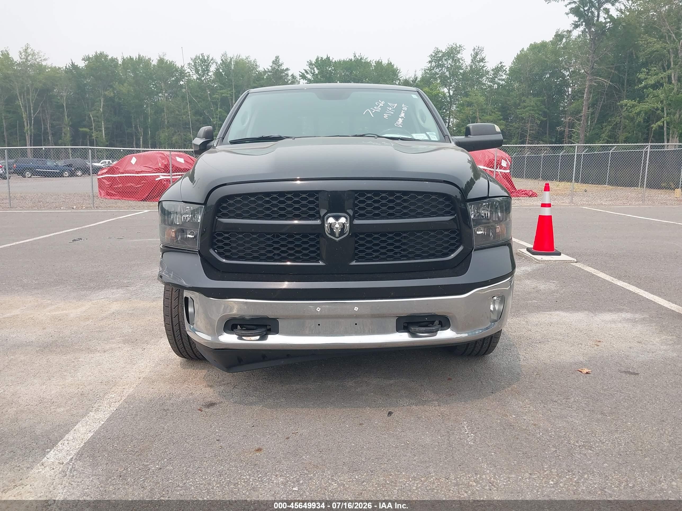 2014 Ram 1500 Slt Black vin: 1C6RR7LG3ES289148