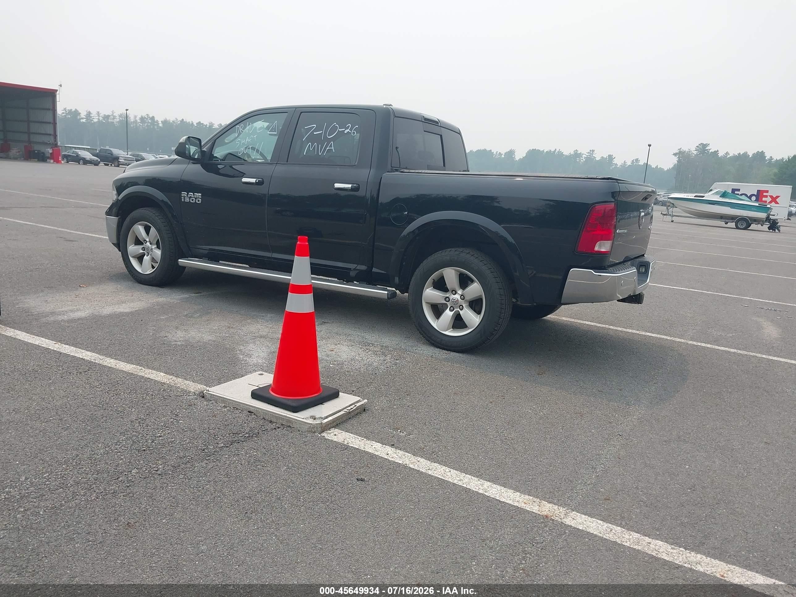 2014 Ram 1500 Slt Black vin: 1C6RR7LG3ES289148
