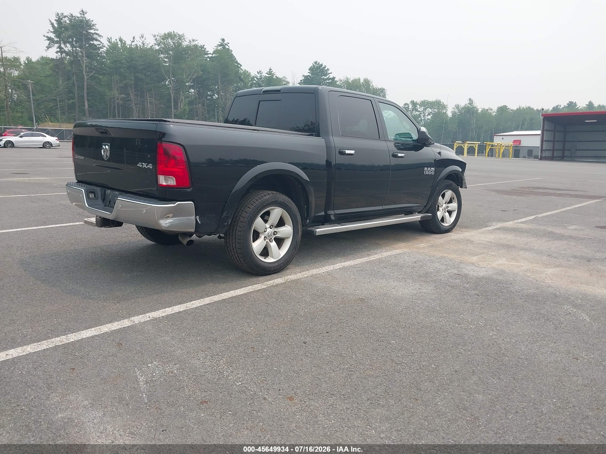 2014 Ram 1500 Slt Black vin: 1C6RR7LG3ES289148