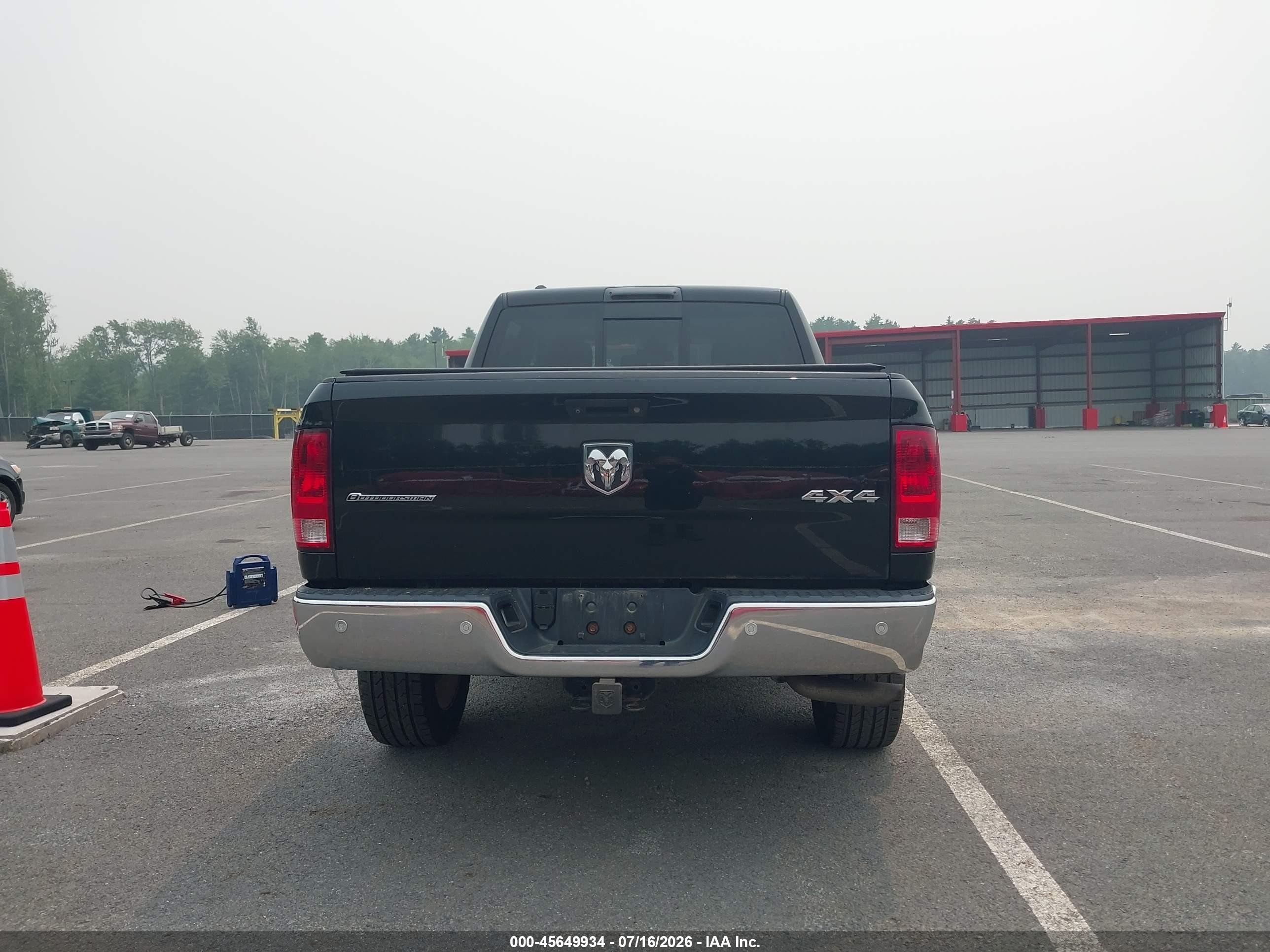 2014 Ram 1500 Slt Black vin: 1C6RR7LG3ES289148