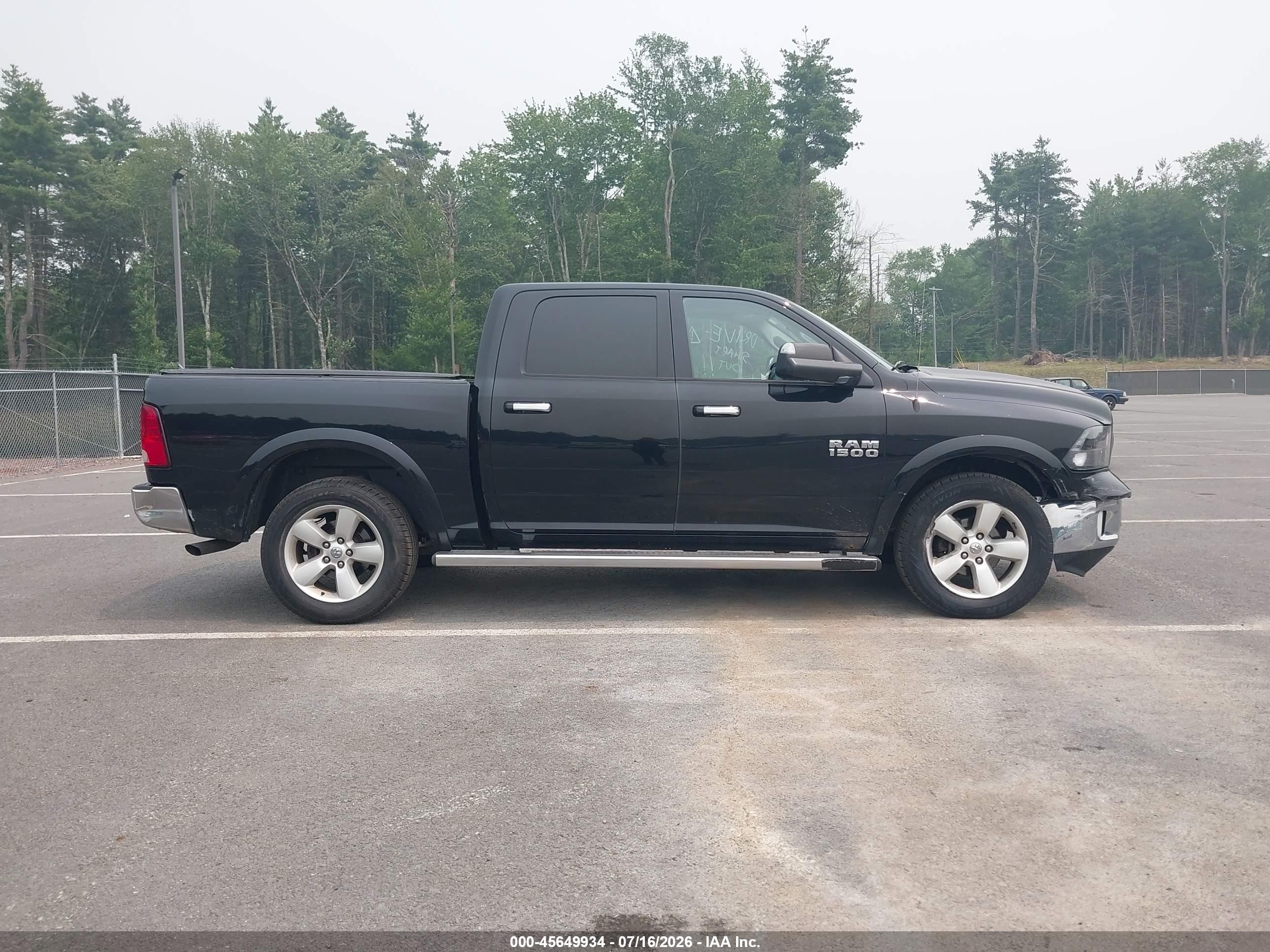 2014 Ram 1500 Slt Black vin: 1C6RR7LG3ES289148