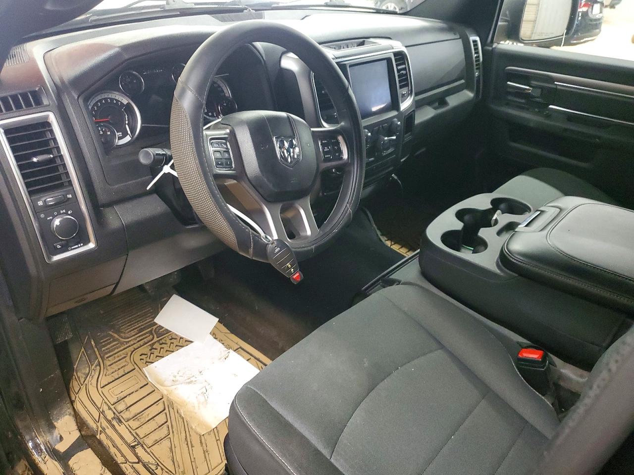 2022 Ram 1500 Classic Slt Черный vin: 1C6RR7LG3NS211033