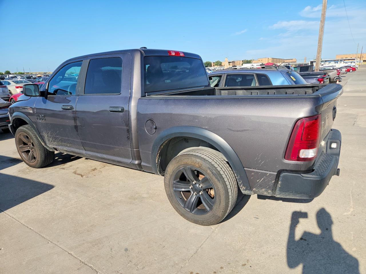 2024 Ram 1500 Classic Slt Gray vin: 1C6RR7LG3RS124710