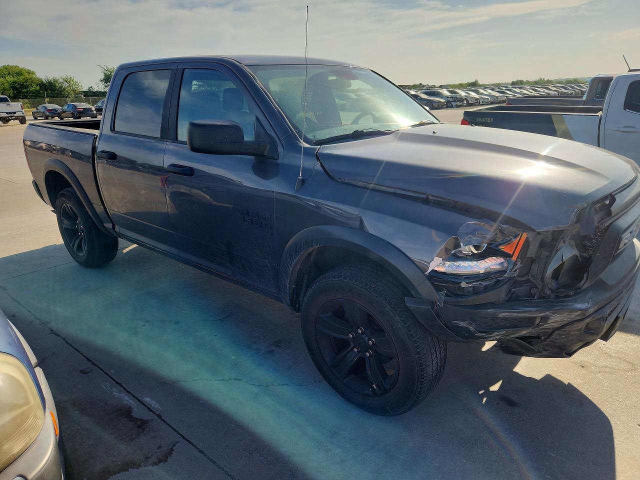 2024 Ram 1500 Classic Slt Gray vin: 1C6RR7LG3RS124710
