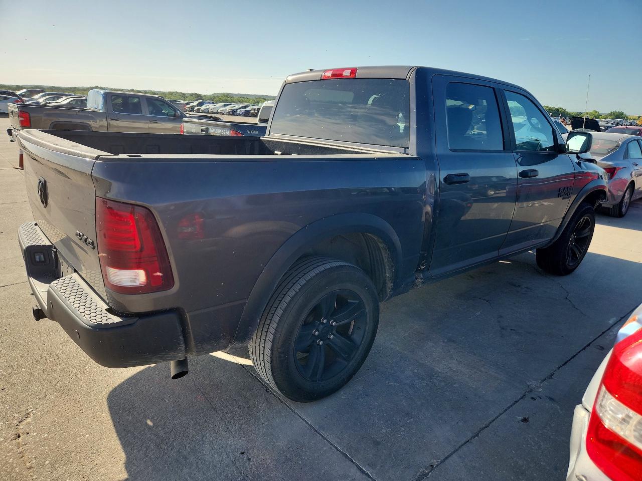 2024 Ram 1500 Classic Slt Gray vin: 1C6RR7LG3RS124710