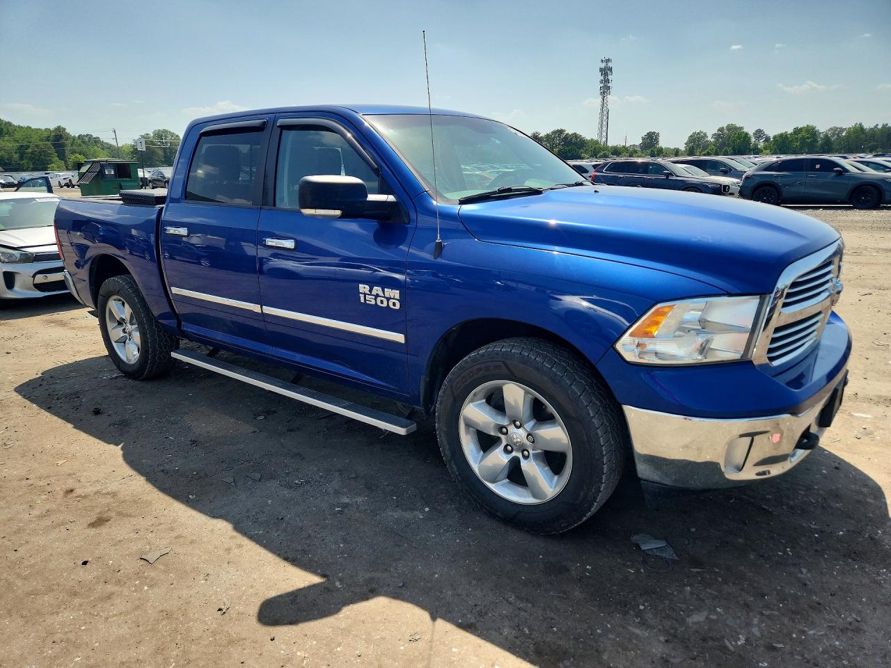 2014 Ram 1500 Slt Blue vin: 1C6RR7LG4ES368814