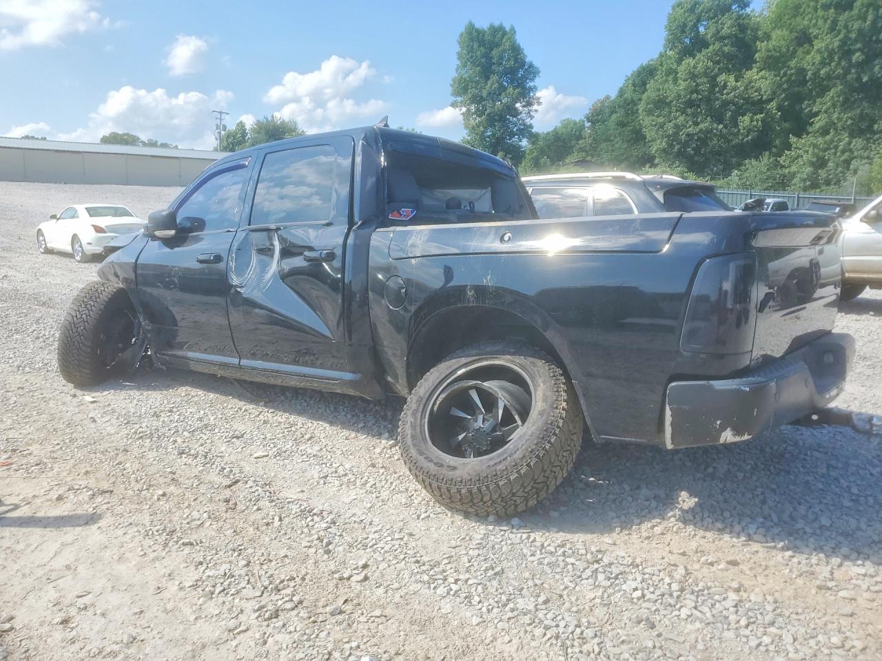 2014 Ram 1500 Slt Black vin: 1C6RR7LG4ES385810