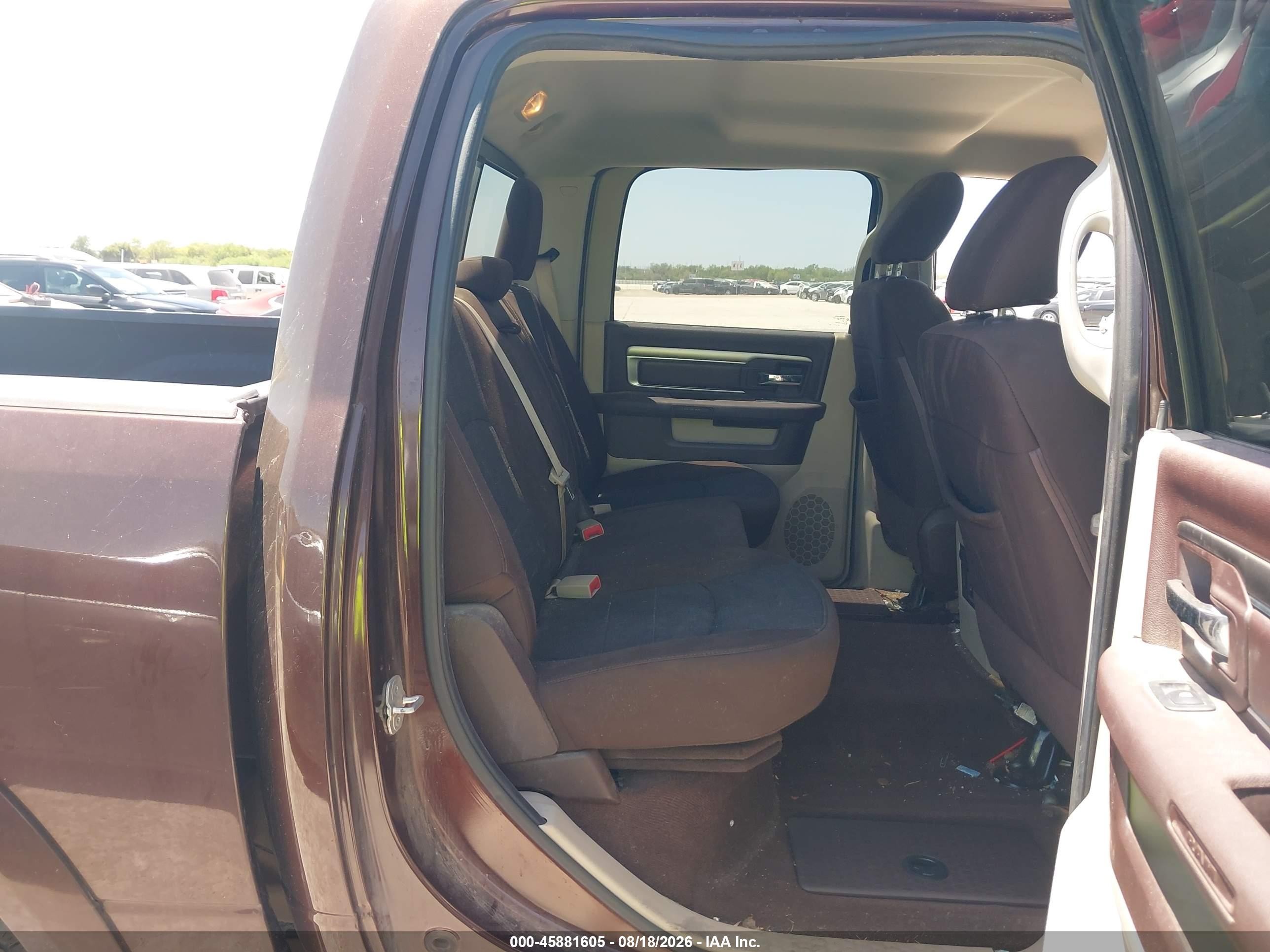2014 Ram 1500 Outdoorsman Burgundy vin: 1C6RR7LG5ES202849