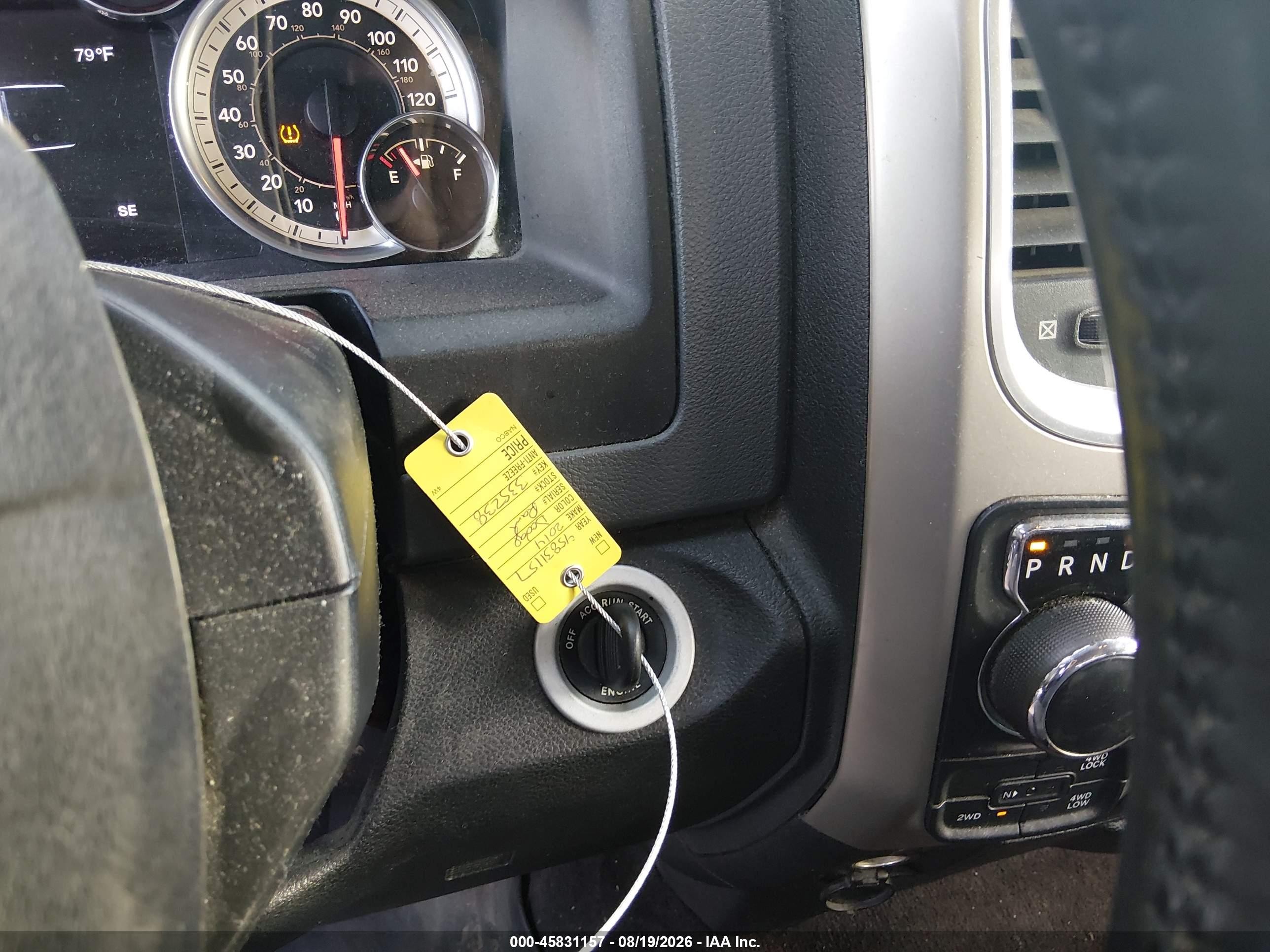 2014 Ram 1500 Outdoorsman Синий vin: 1C6RR7LG5ES335238