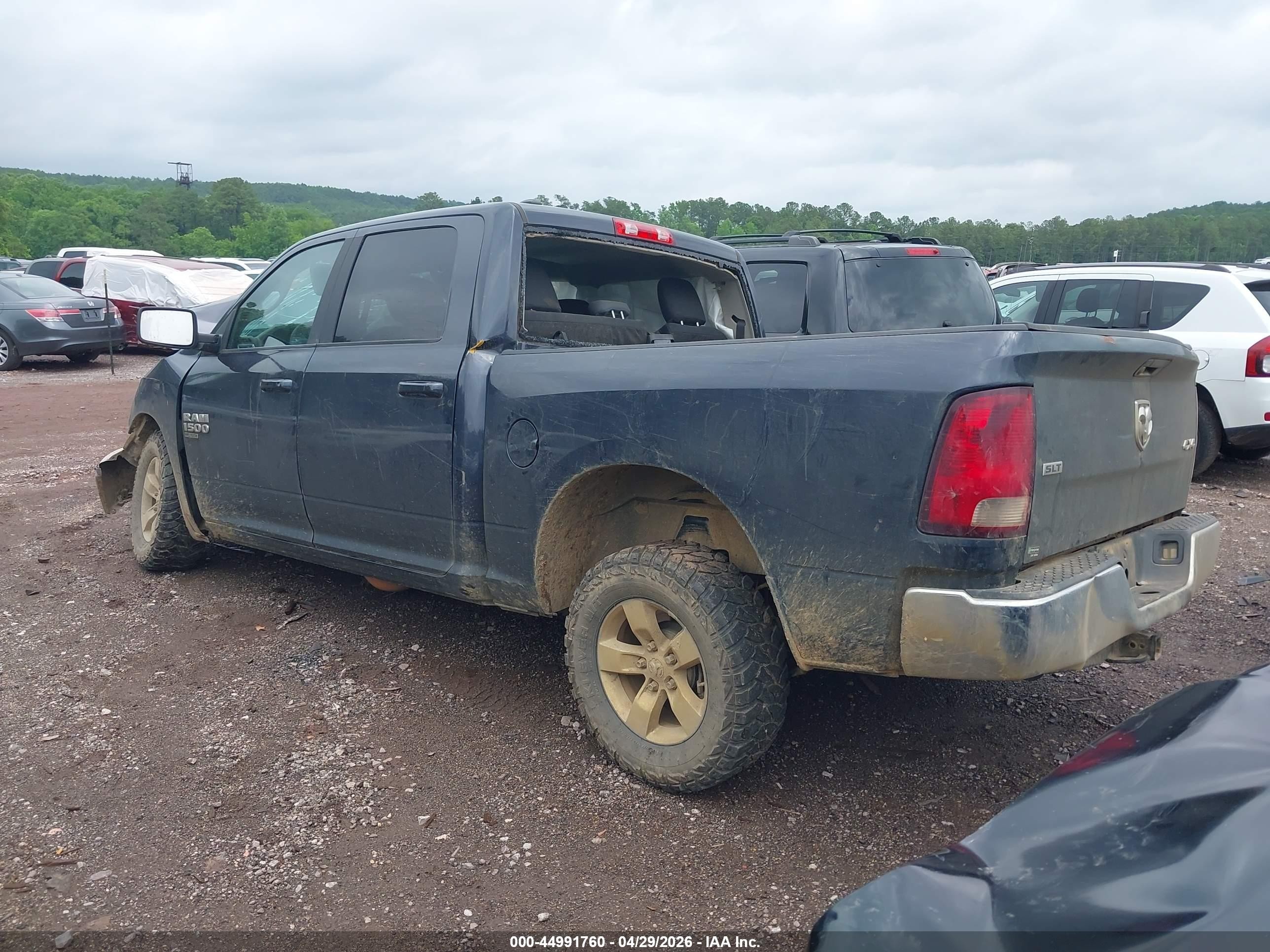 2021 Ram 1500 Classic Slt  4x4 5'7 Box Gray vin: 1C6RR7LG5MS581429