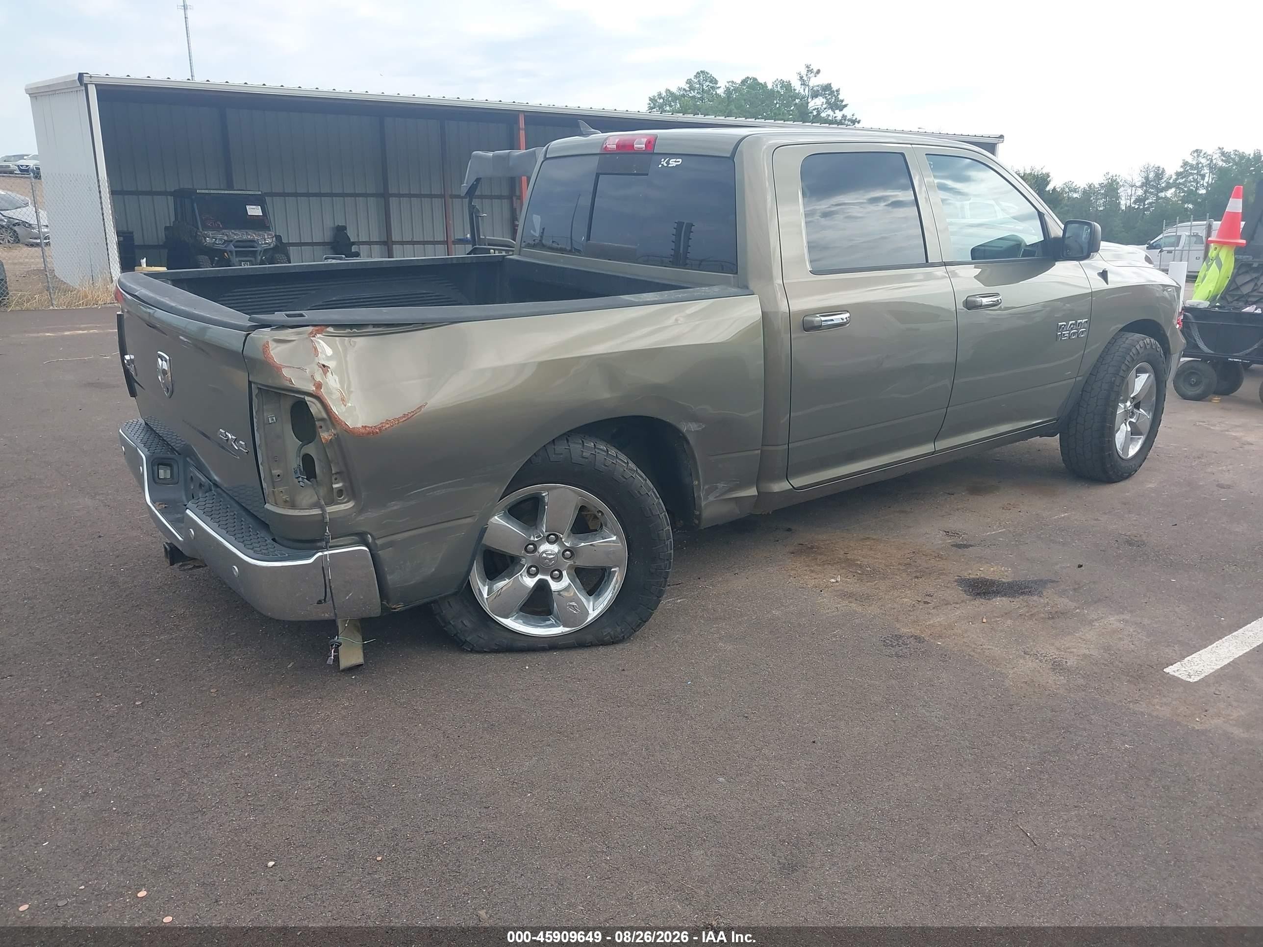 2014 Ram 1500 Big Horn Tan vin: 1C6RR7LG6ES310378