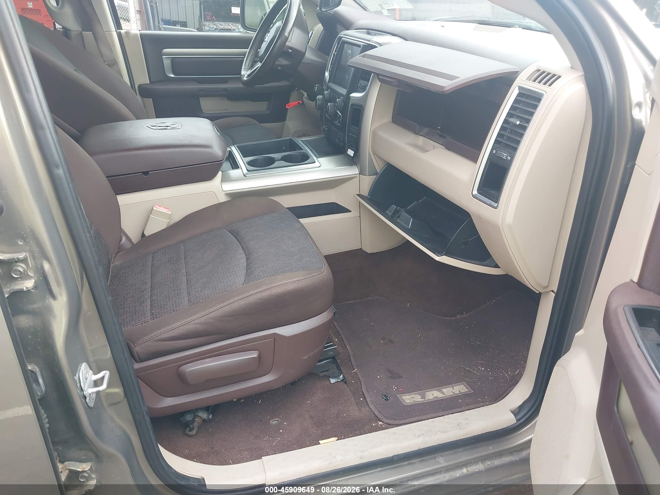 2014 Ram 1500 Big Horn Tan vin: 1C6RR7LG6ES310378