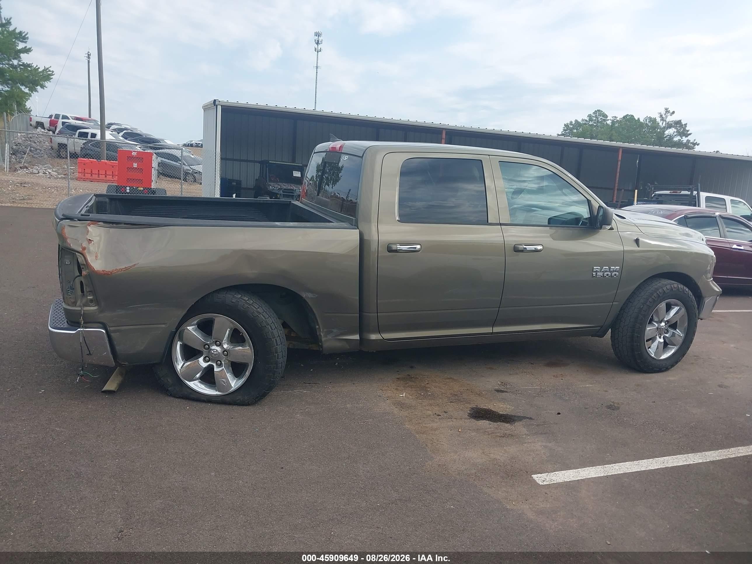 2014 Ram 1500 Big Horn Tan vin: 1C6RR7LG6ES310378