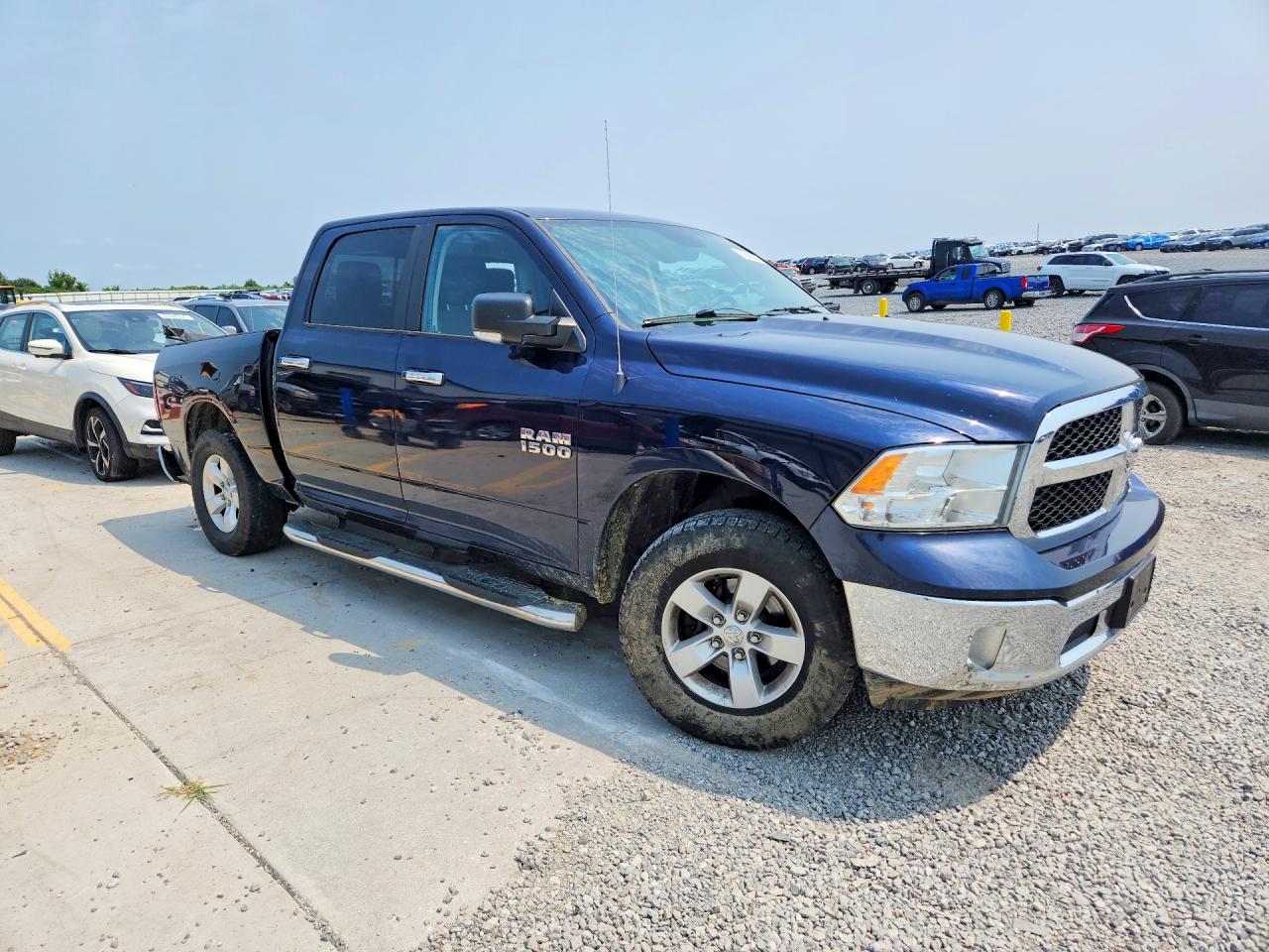 2014 Ram 1500 Slt Blue vin: 1C6RR7LG6ES323034