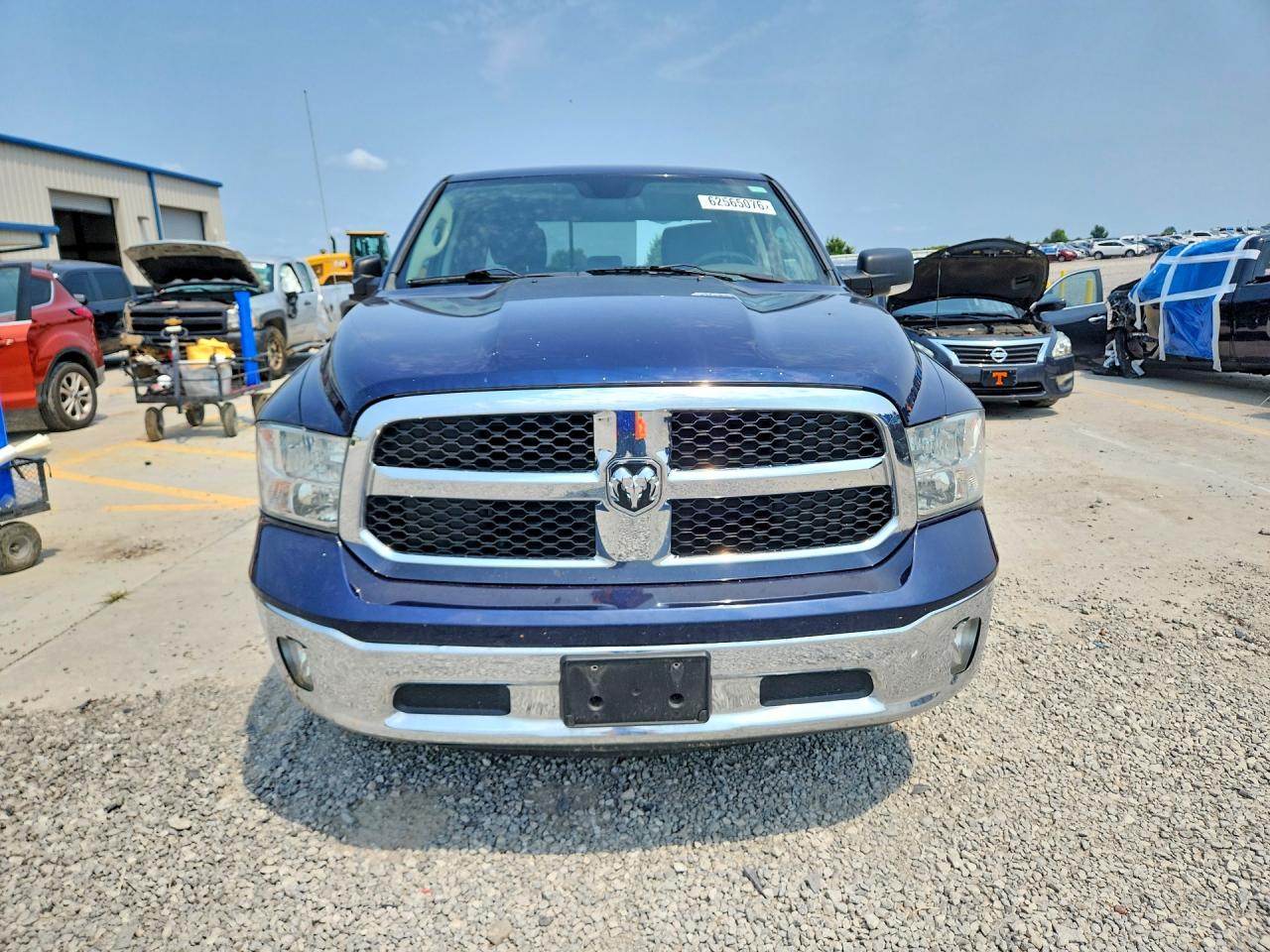 2014 Ram 1500 Slt Blue vin: 1C6RR7LG6ES323034