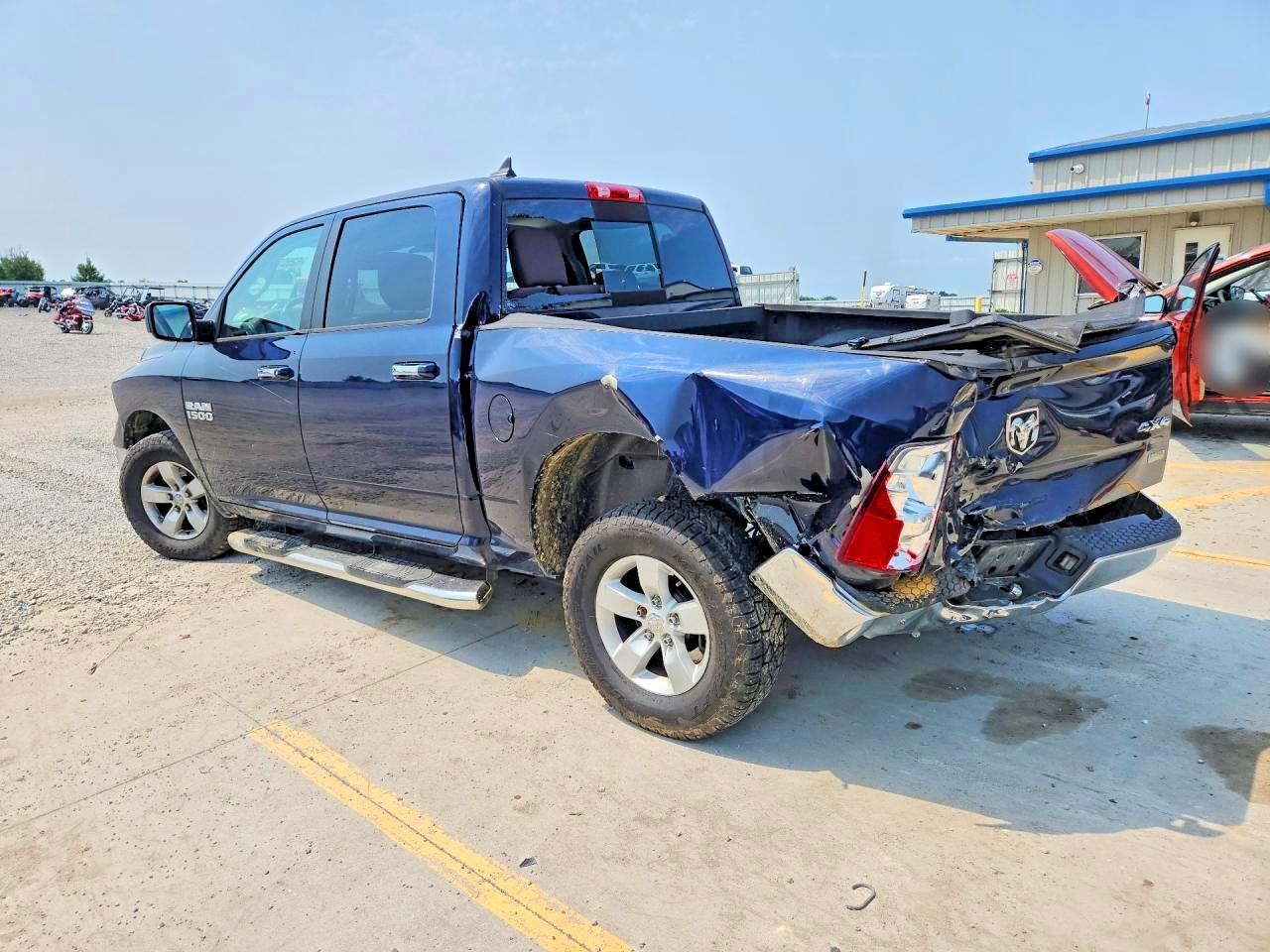 2014 Ram 1500 Slt Blue vin: 1C6RR7LG6ES323034