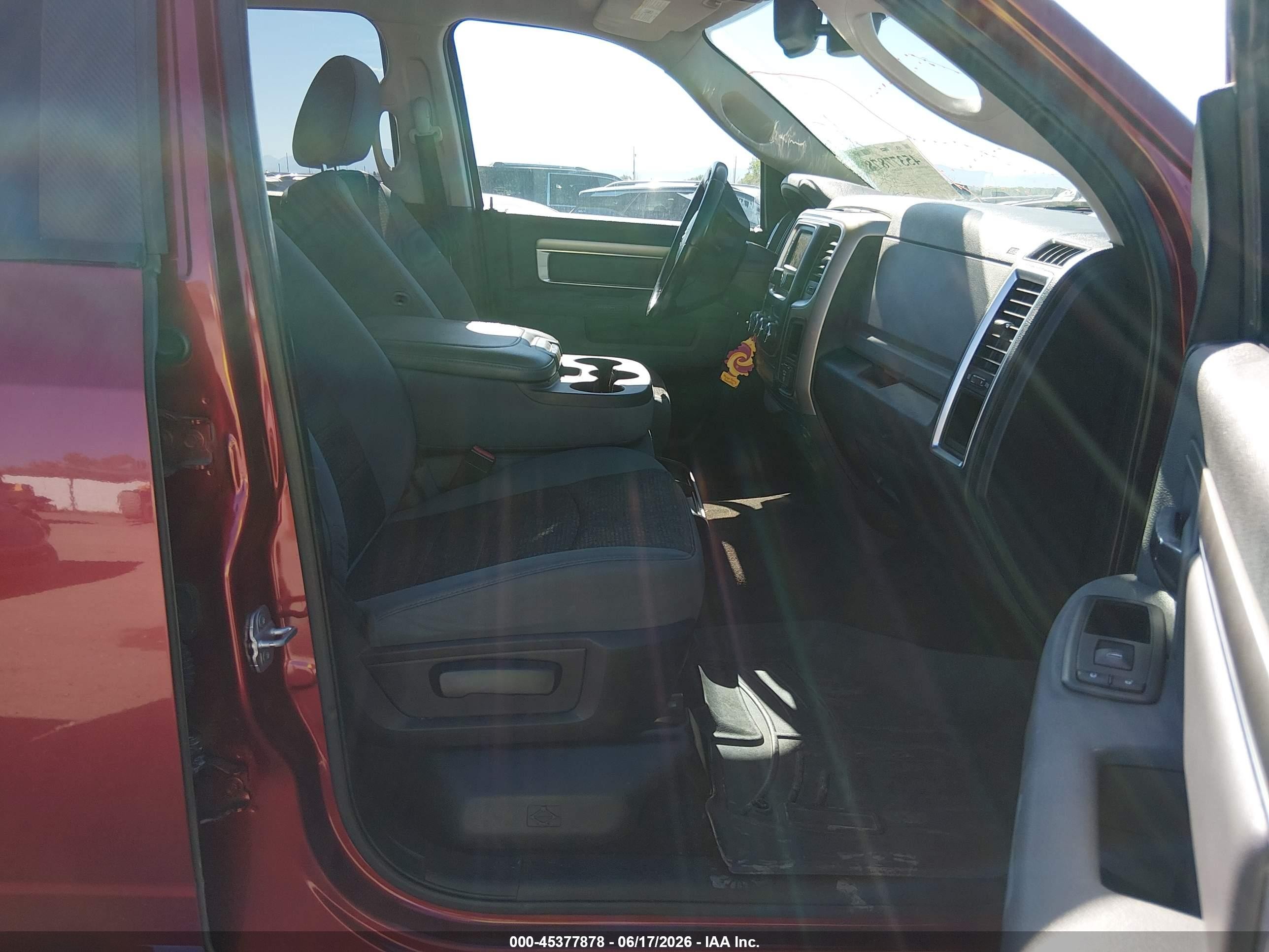 2013 Ram 1500 Slt Red vin: 1C6RR7LG7DS682469