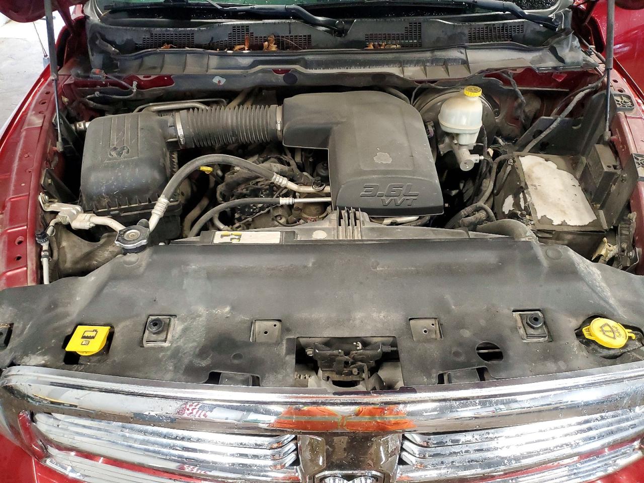 2014 Ram 1500 Slt Red vin: 1C6RR7LG7ES159079